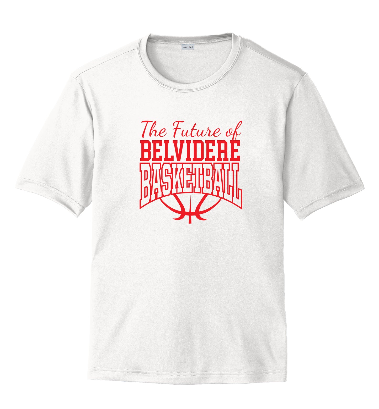 Belvidere Basketball Sport Tek Competitor Short Sleeve Shooter Shirt