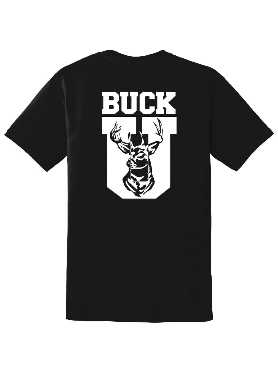 Buck U short sleeve and vneck back