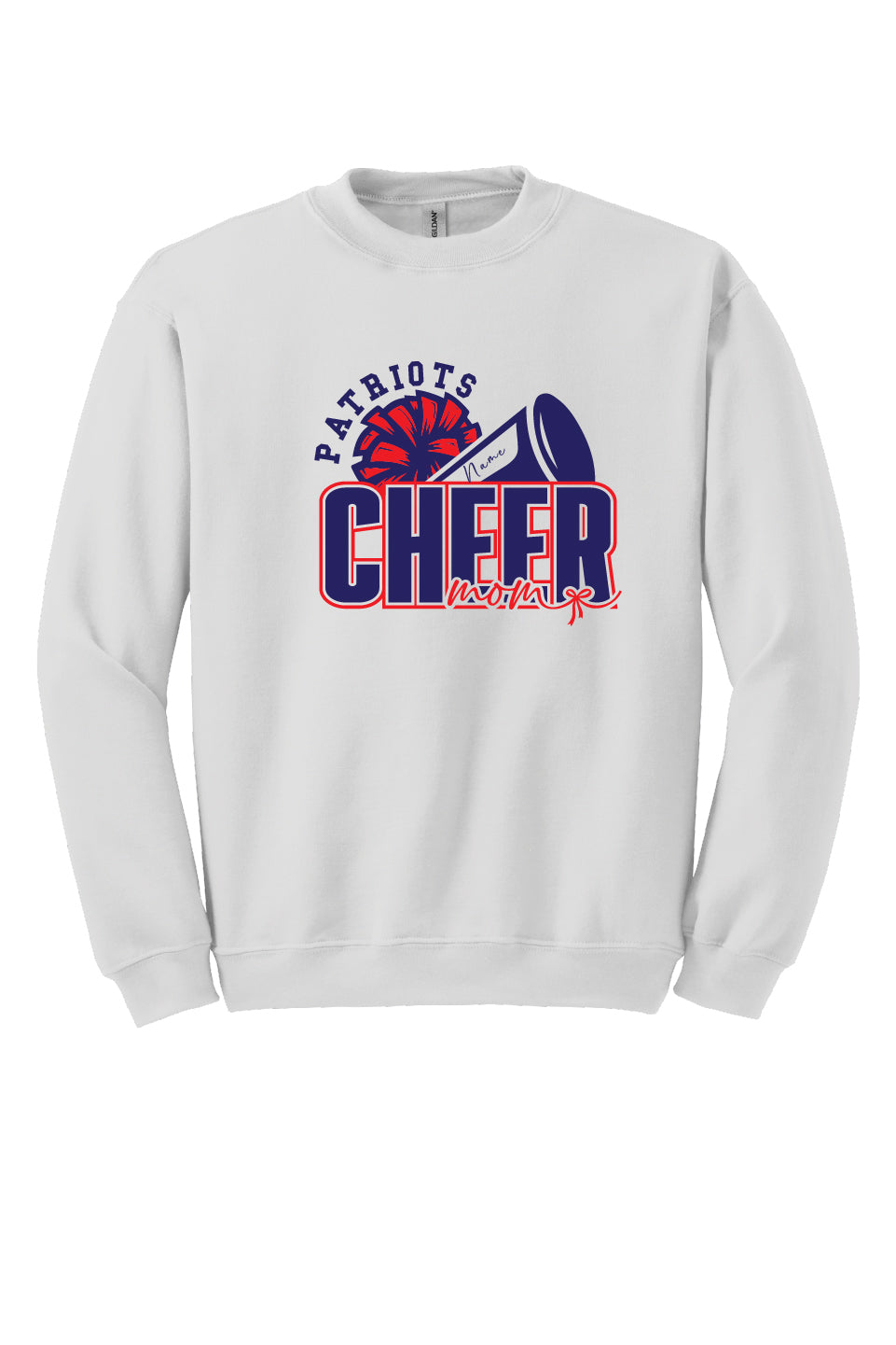 Personalized Patriots Cheer Mom Apparel
