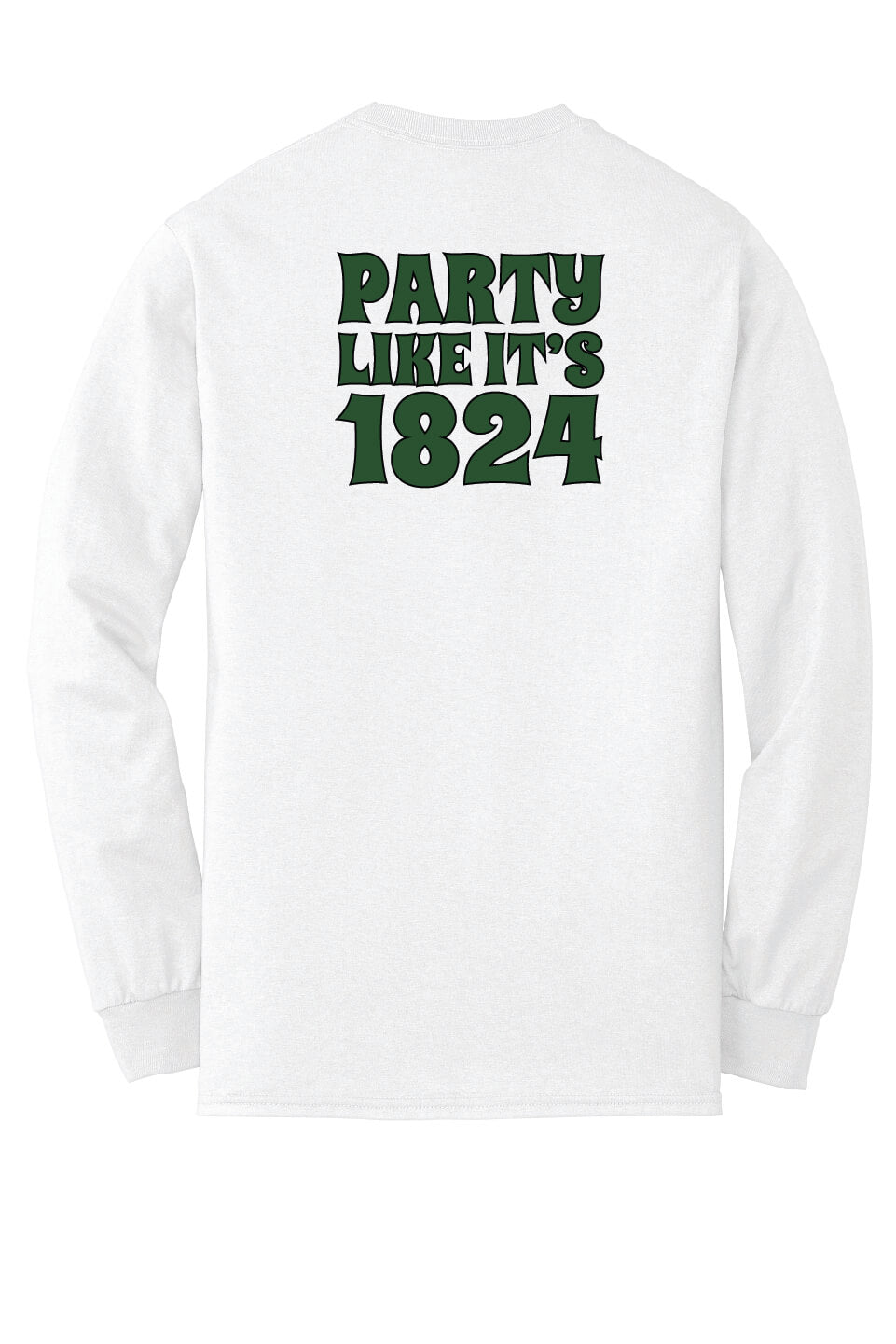 Long Sleeve T-Shirt II back white