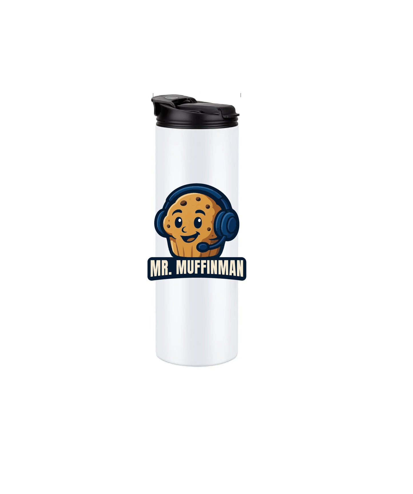 Mr. Muffinman Water Bottle