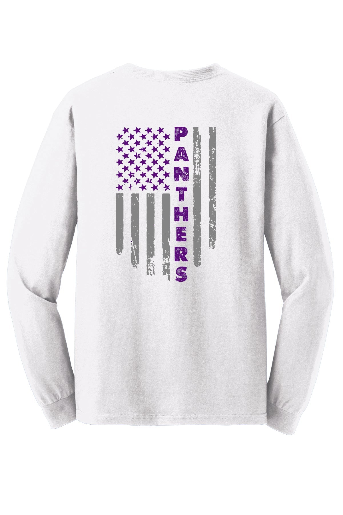 Youth Flag Back Long Sleeve T-Shirt