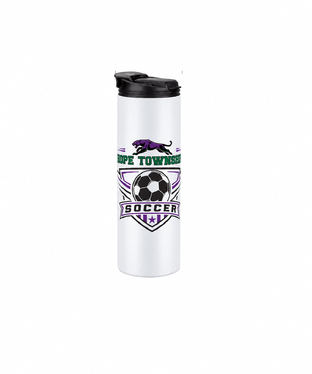 Hope Twp. Soccer 20 oz Water Bottle