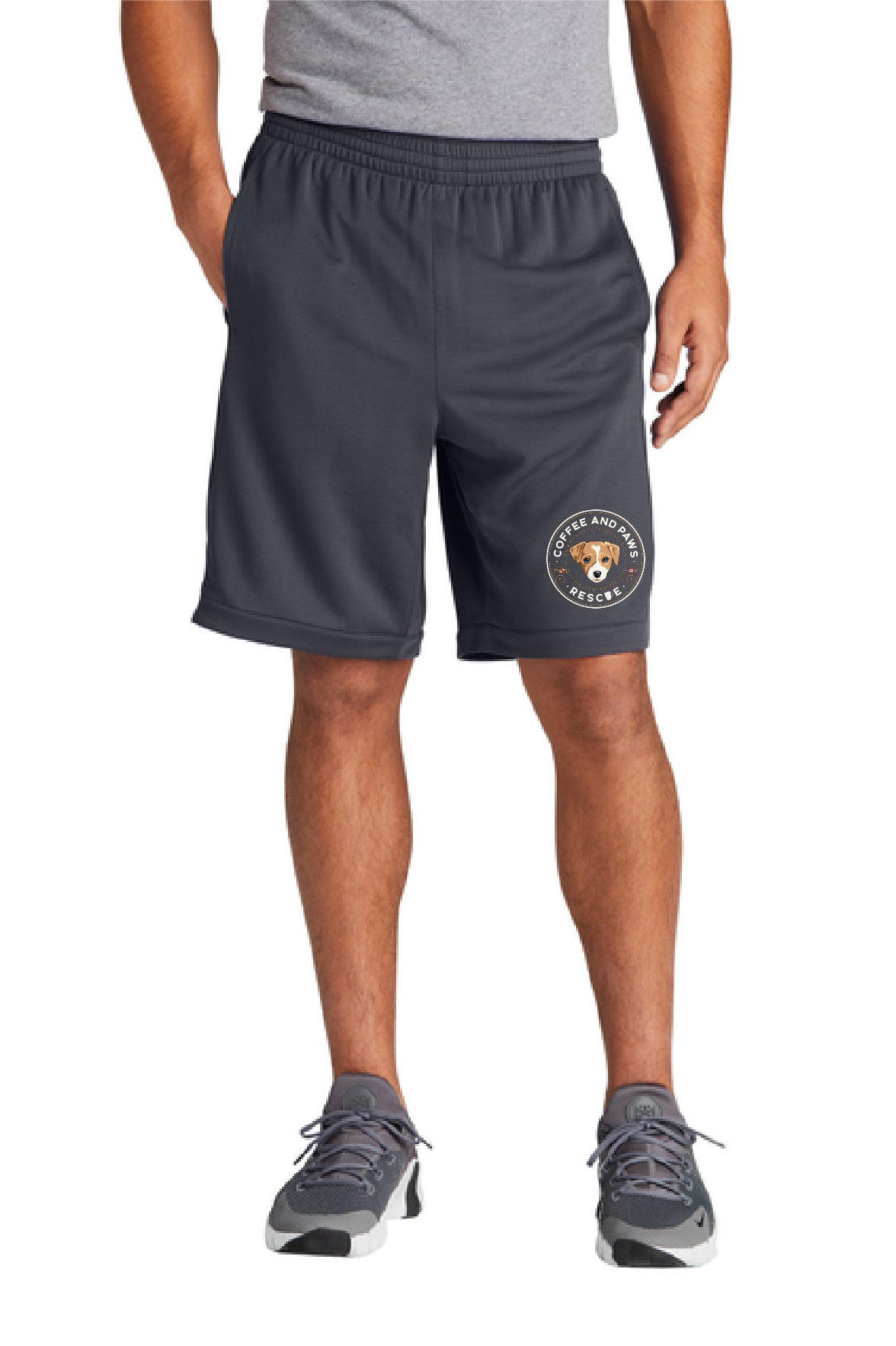 Coffee and Paws Mens Shorts