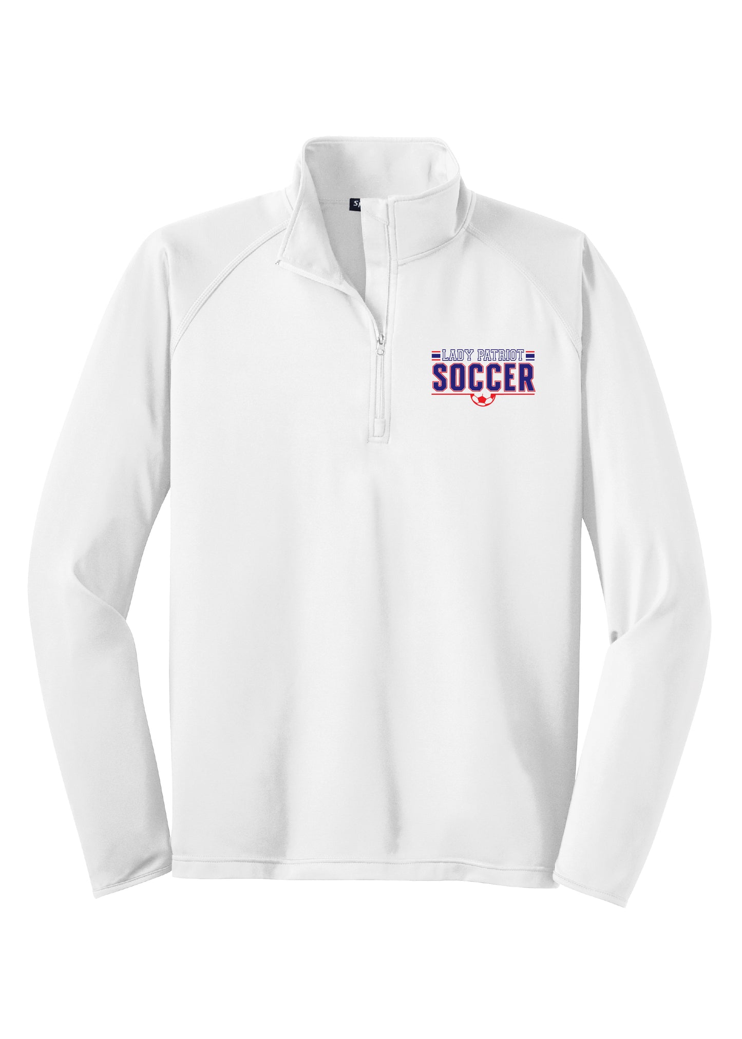 Lady Patriot Sport Tek Sport Wick 1/4 Zip Pullover (Unisex/Mens)