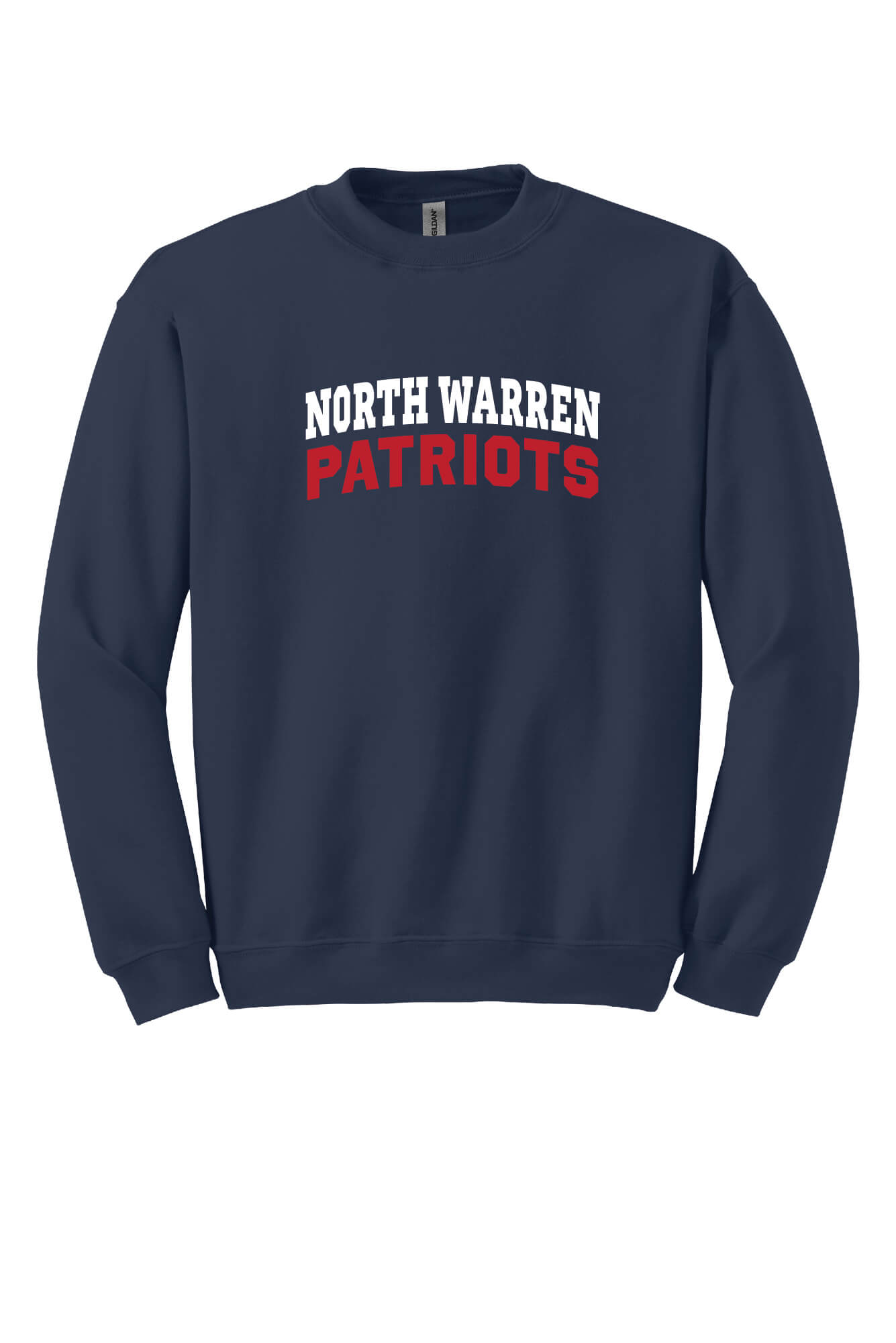 Adult North Warren Patriots Crewneck Sweatshirt