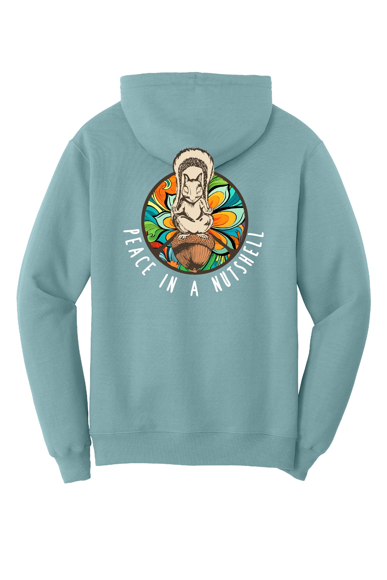 Peace in a Nutshell Large Front OG Logo Hoodie