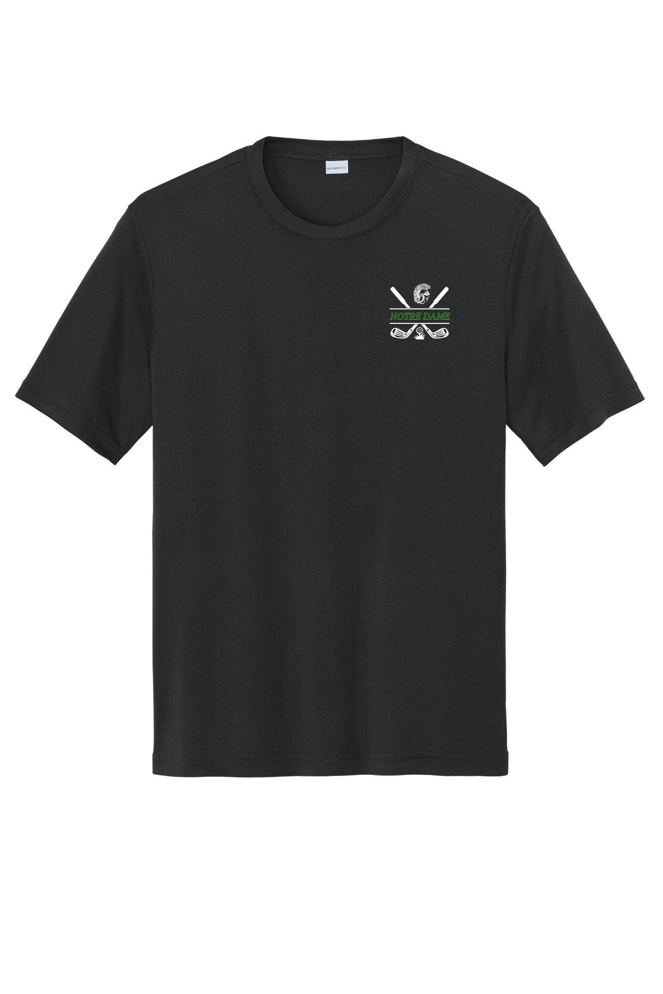 Notre Dame Golf Sport Tek Short Sleeve Competitor T-Shirt
