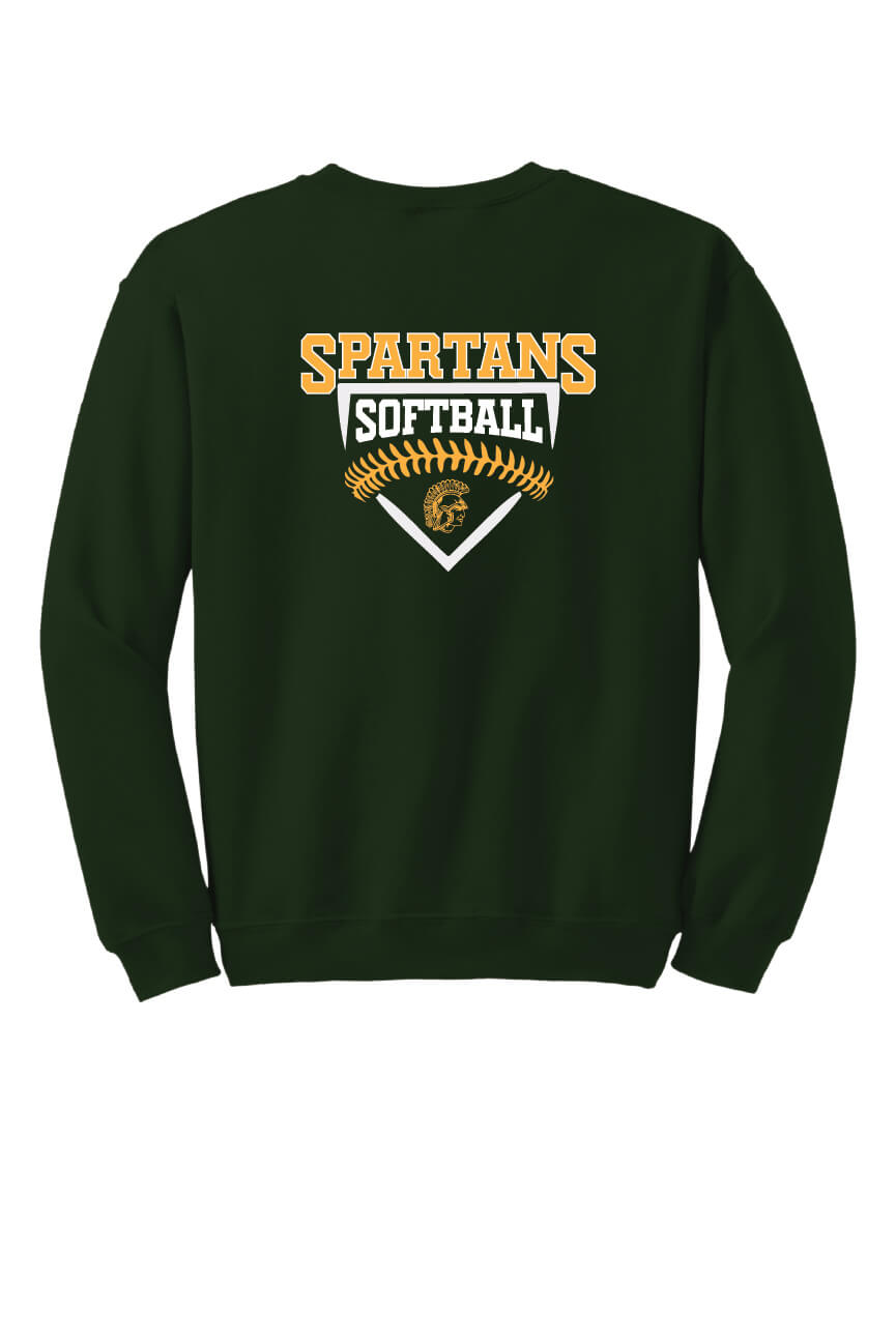 Spartans Softball Crewneck Sweatshirt