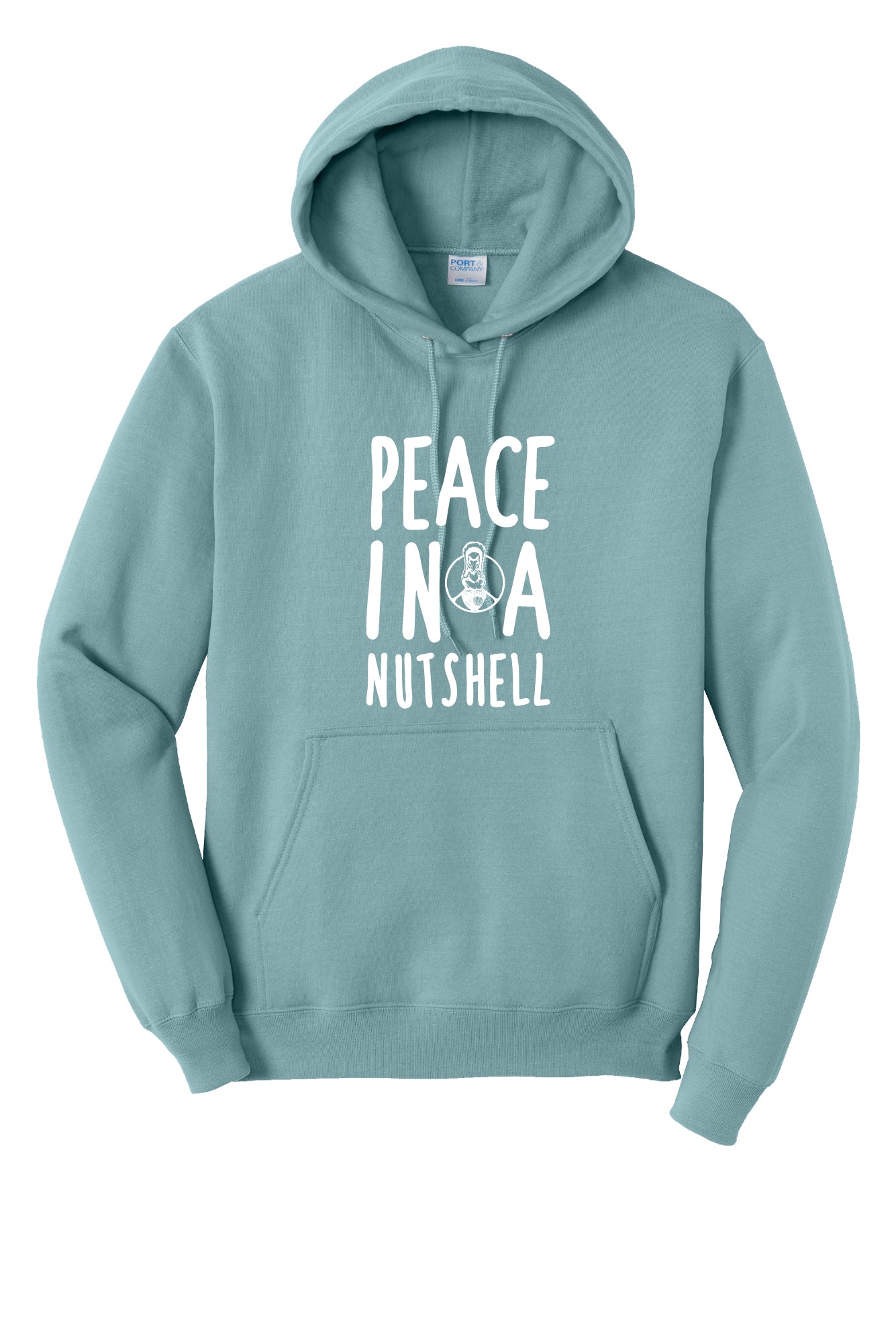 Peace in a Nutshell Large Front OG Logo Hoodie