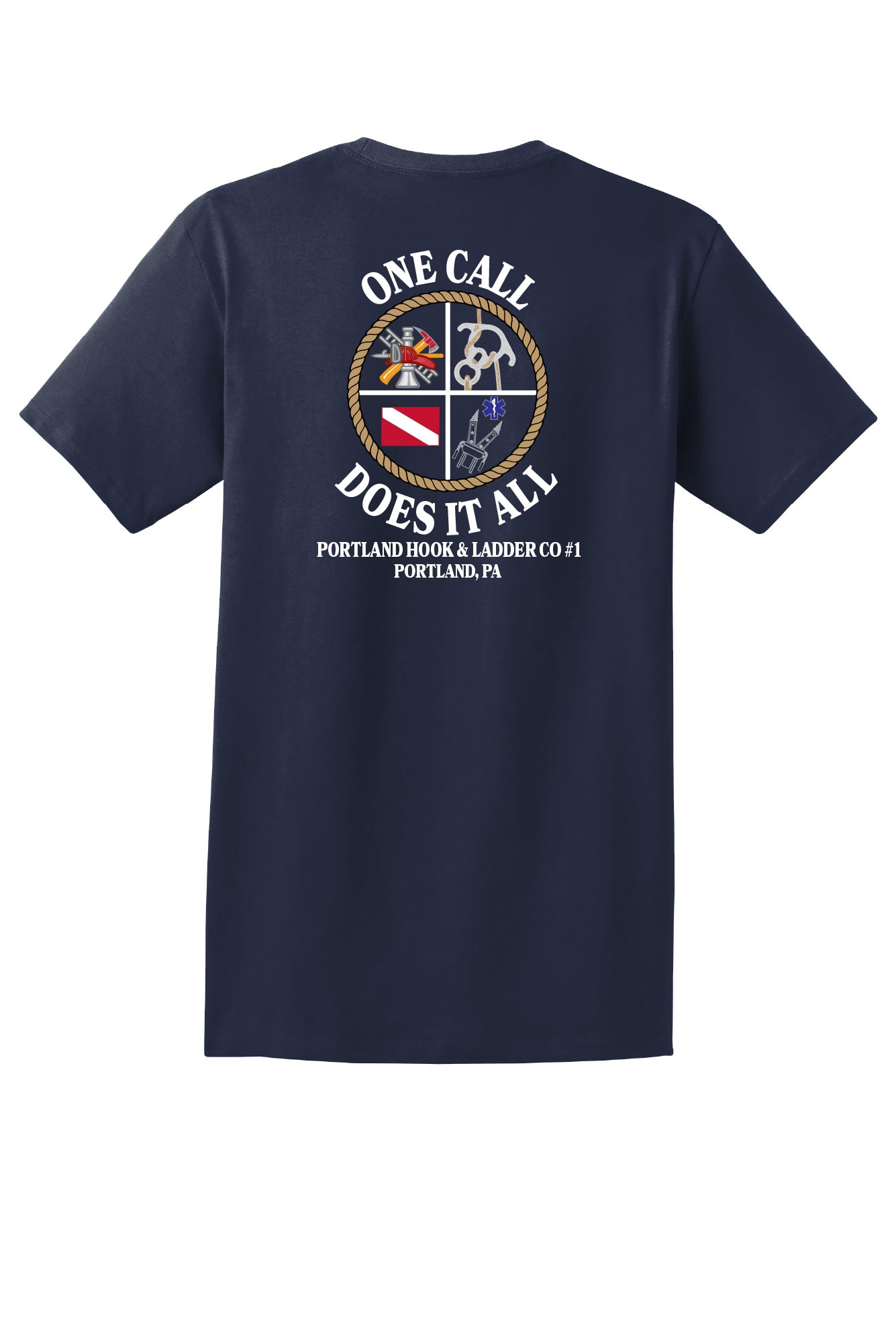 Port One Call Does It All Pocket T-Shirt