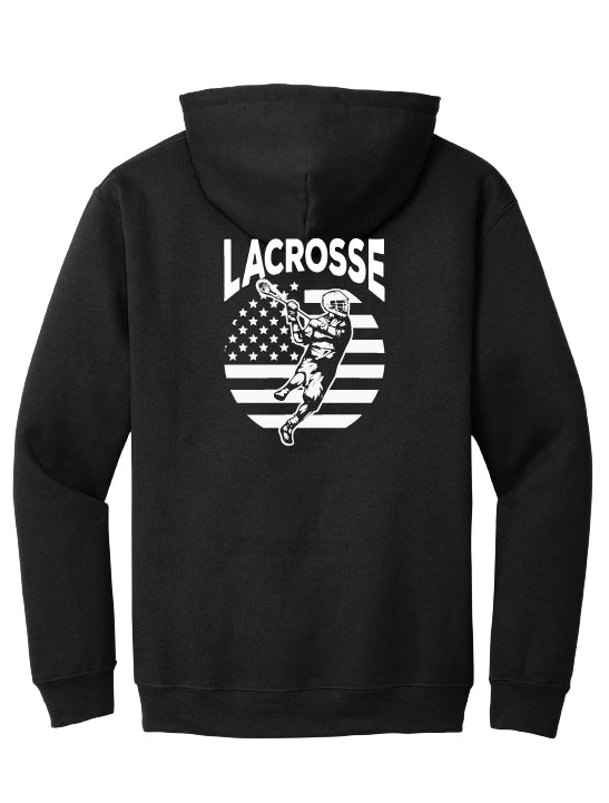 Lacrosse Flag Back Hoodie (Youth)
