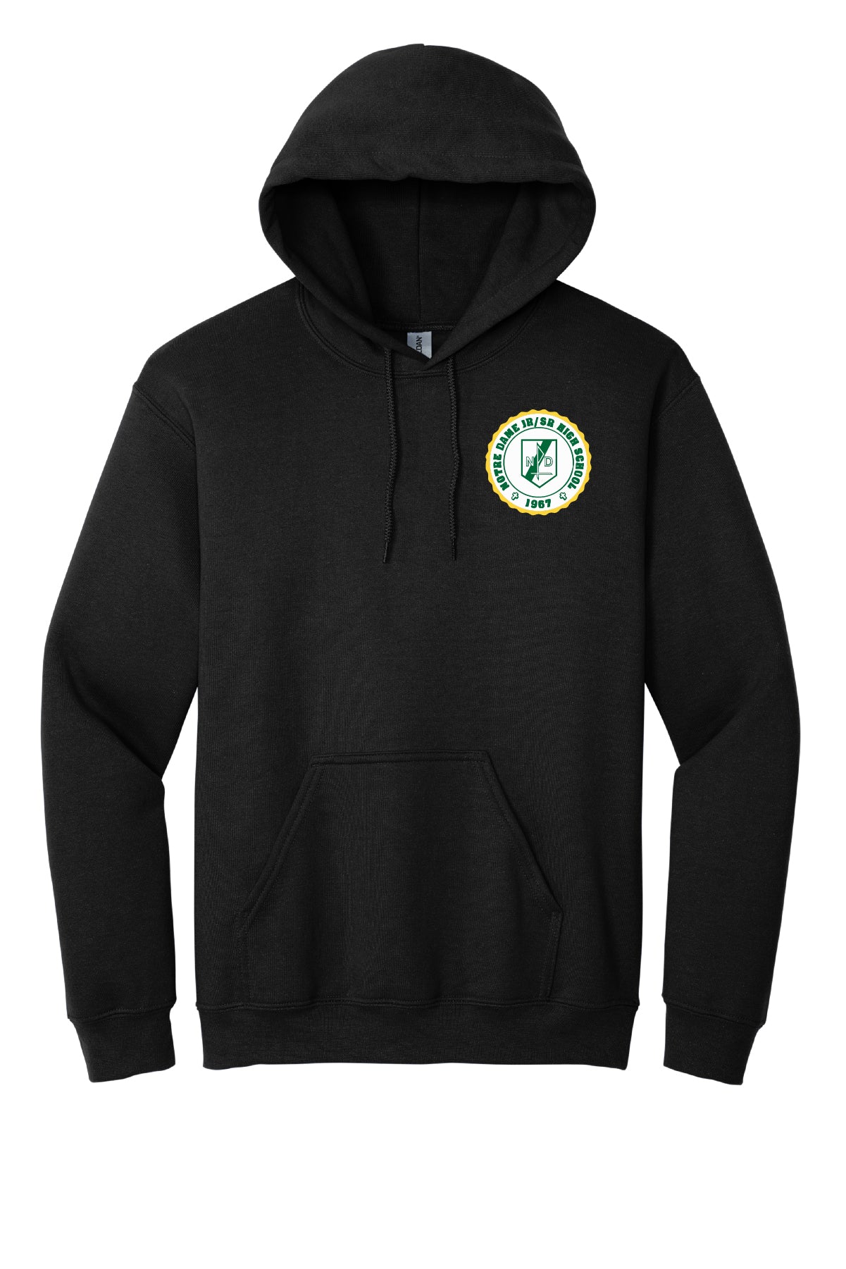 Notre Dame Emblem Hooded Sweatshirt