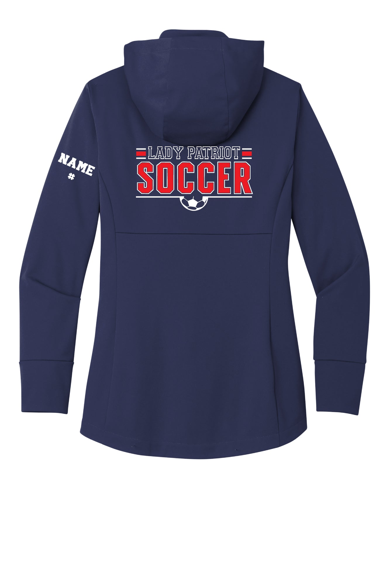 Lady Patriot Sport Tek Soft Shell Hooded Jacket (Ladies)