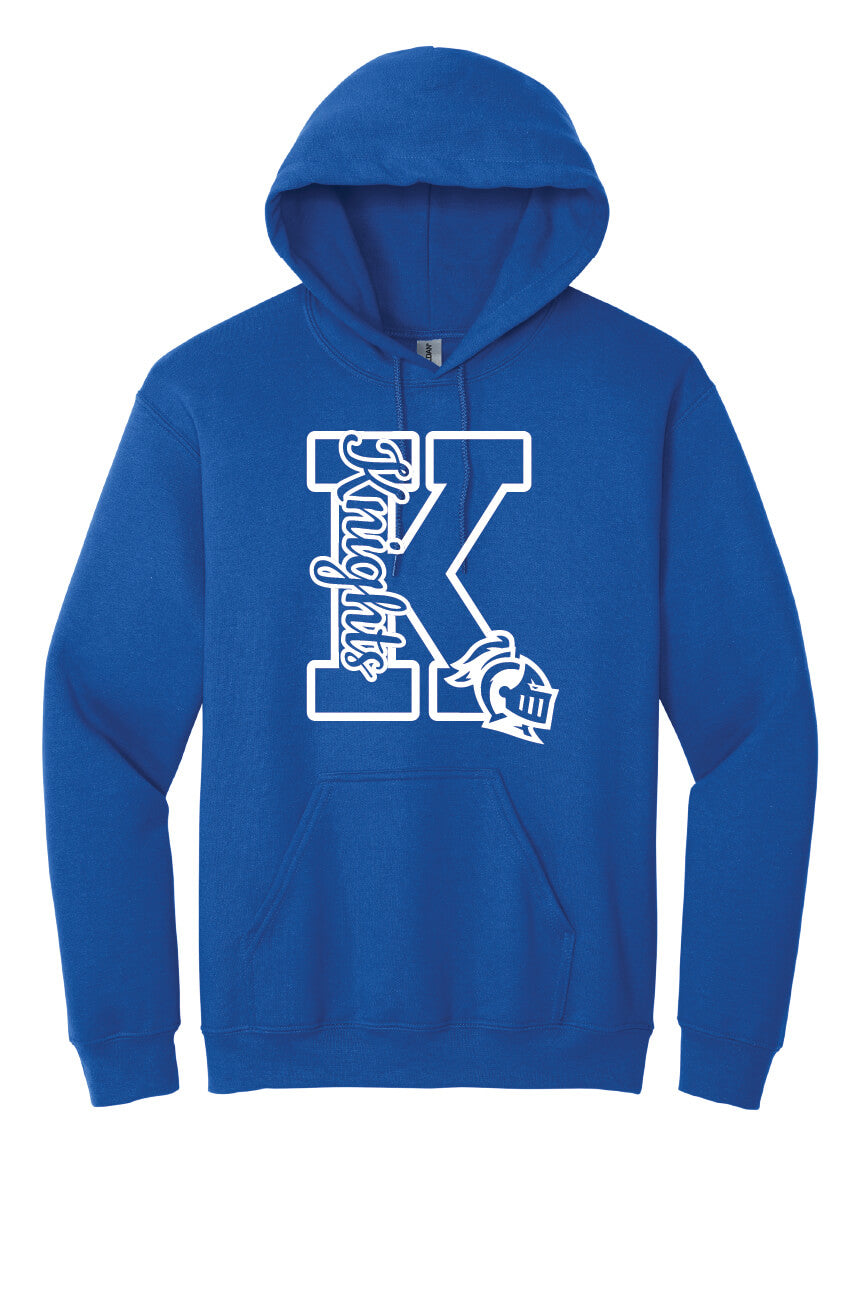 Knights "K" Hoodie (Youth) royal