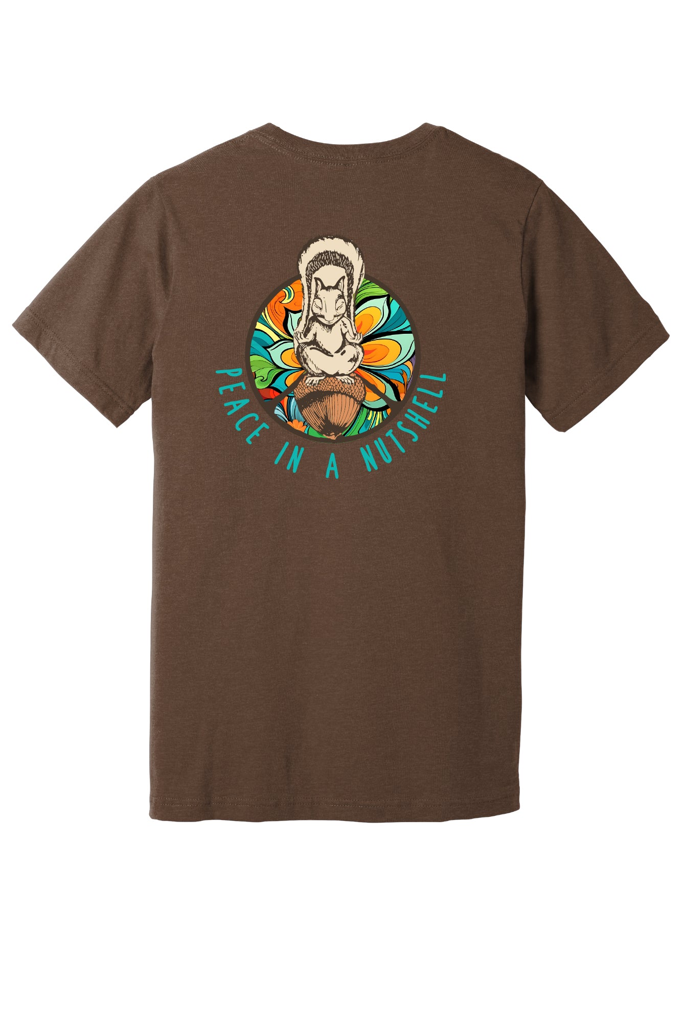 Peace in a Nutshell Large Front OG Logo Short Sleeve T-shirt