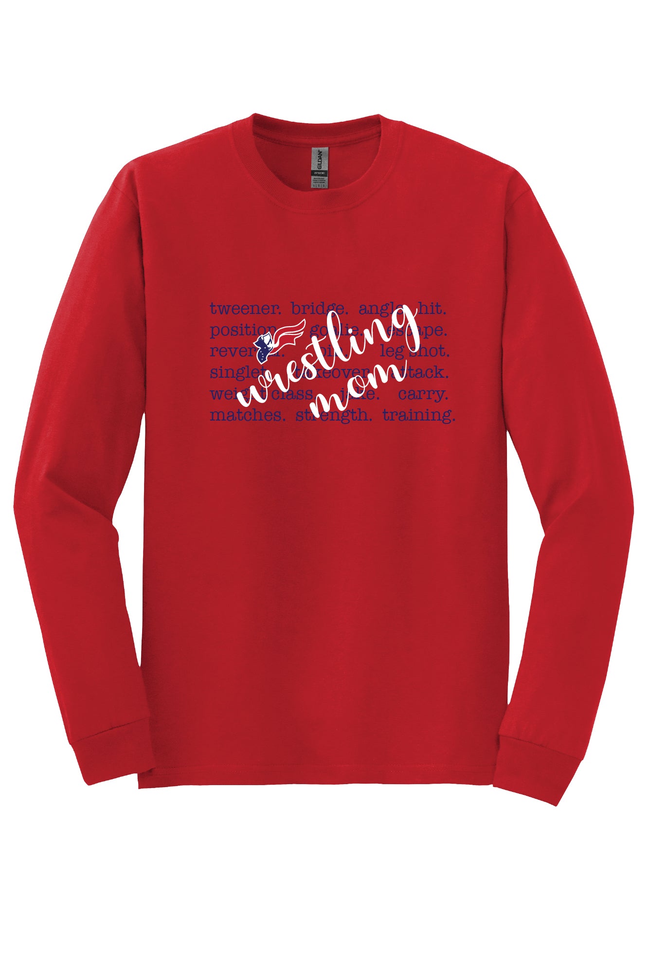 Wrestling Mom Long Sleeve T-Shirt