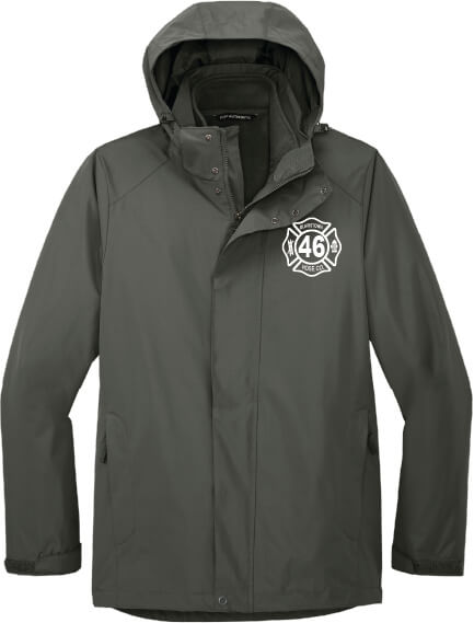 All Weather 3-in-1 Jacket gray front