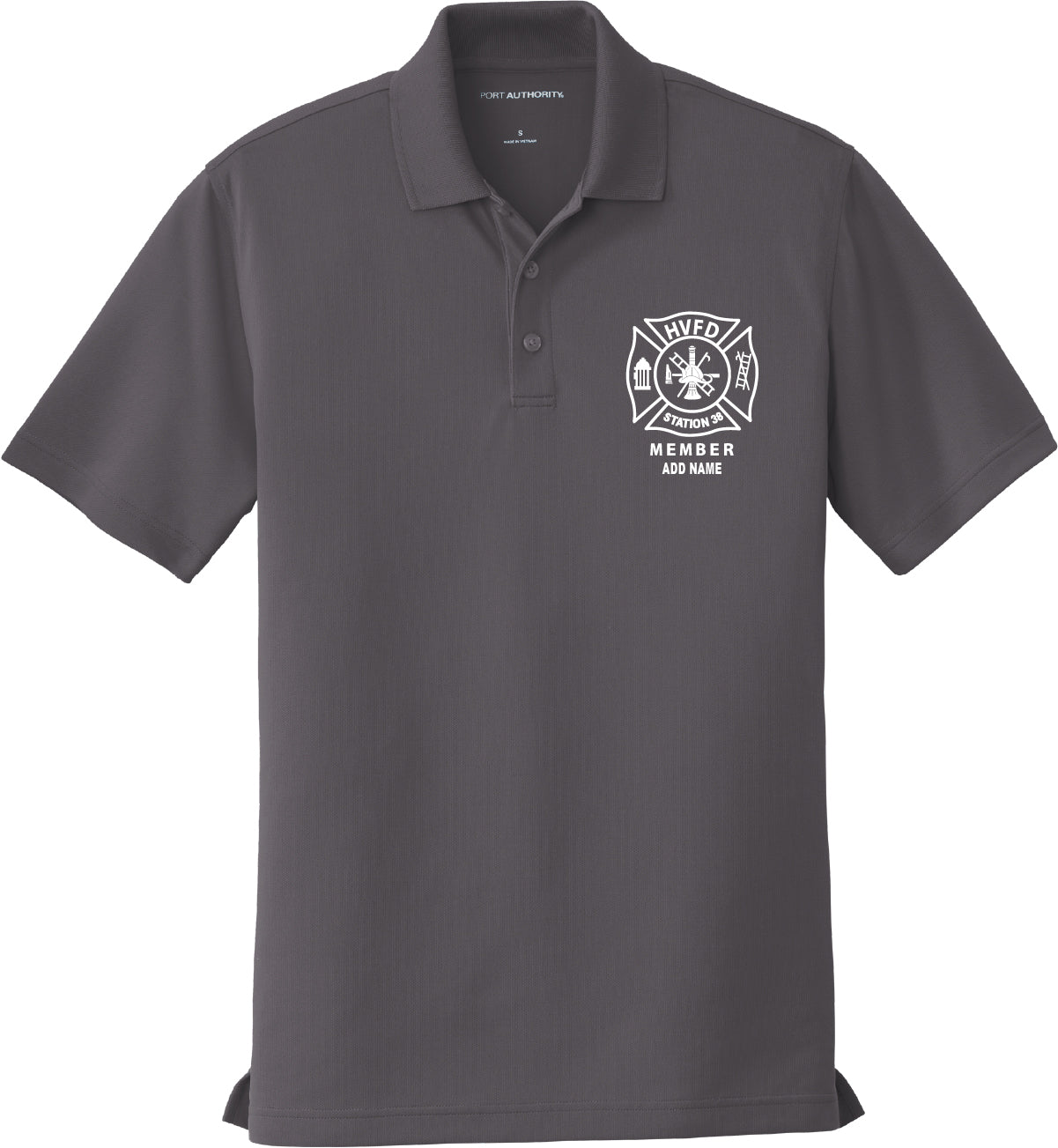 HVFD Port Authority® Dry Zone® UV Micro-Mesh Polo