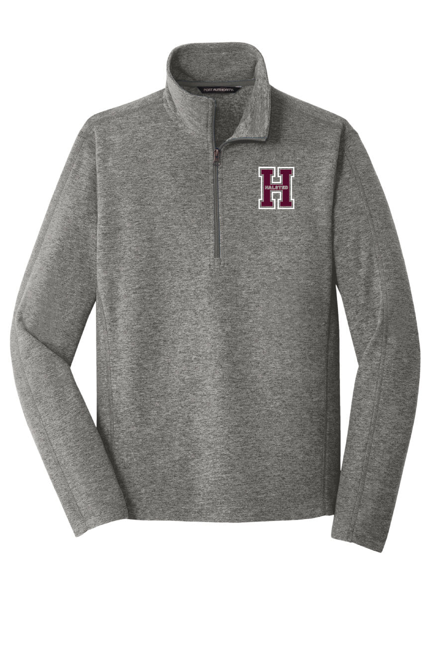 Microfleece 1/2 Zip Pullover gray