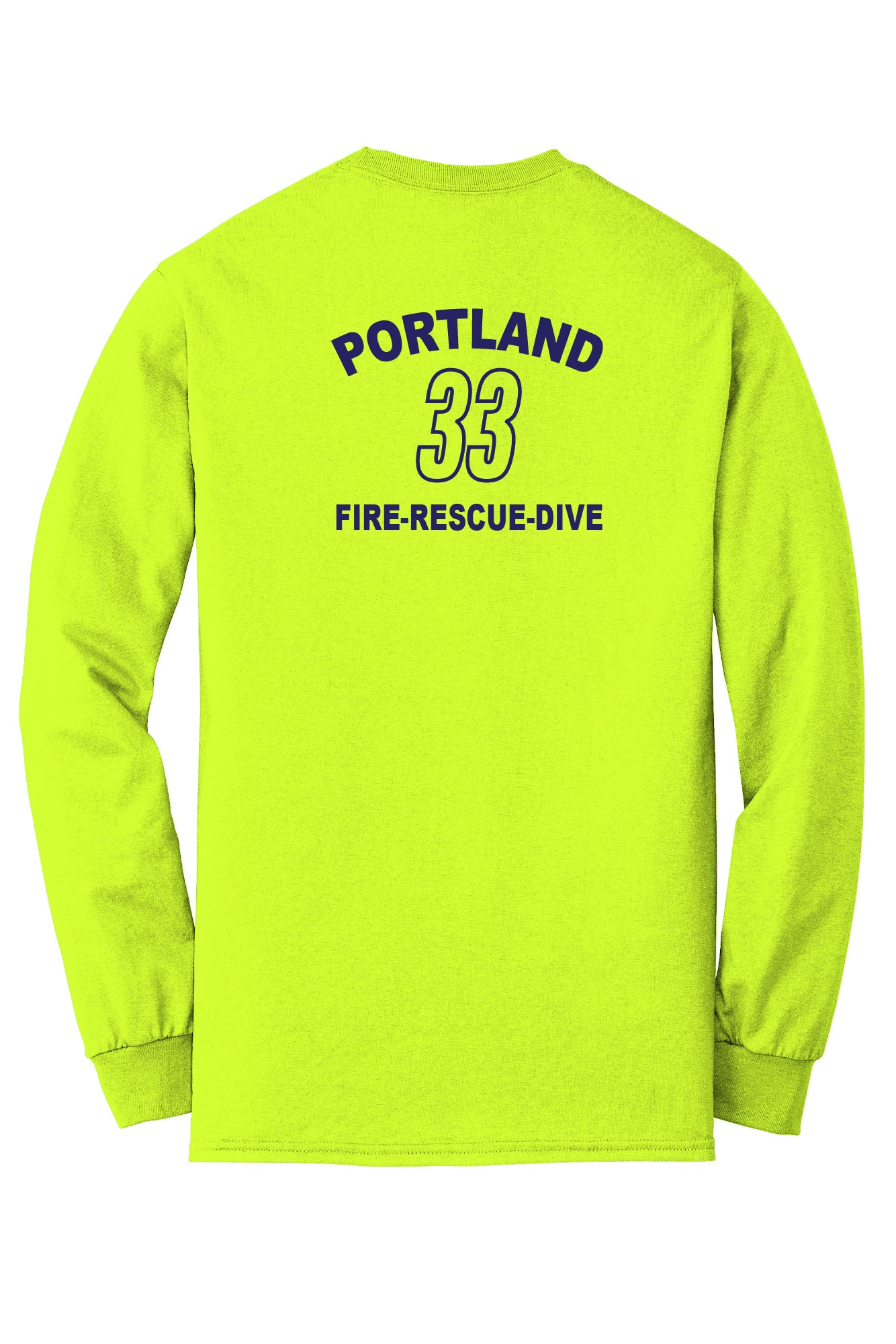 Portland 33 Fire-Rescue-Dive Long Sleeve T-Shirt (Adult)