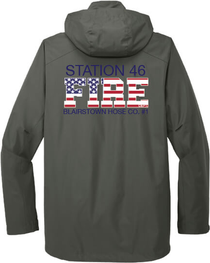 All Weather 3-in-1 Jacket gray back