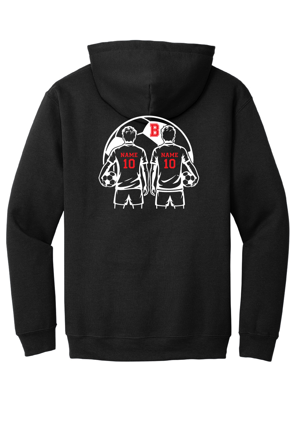 Personalized Belvidere Soccer Dad Hoodie Sweatshirt