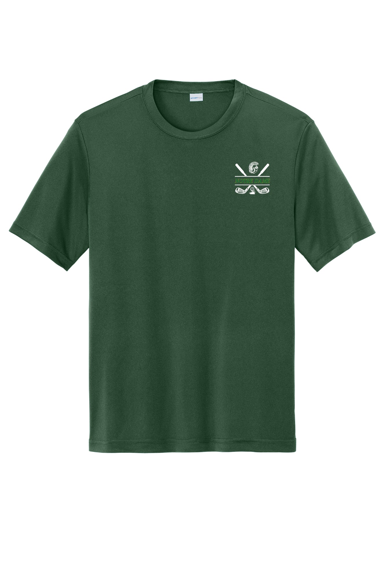 Notre Dame Golf Sport Tek Short Sleeve Competitor T-Shirt