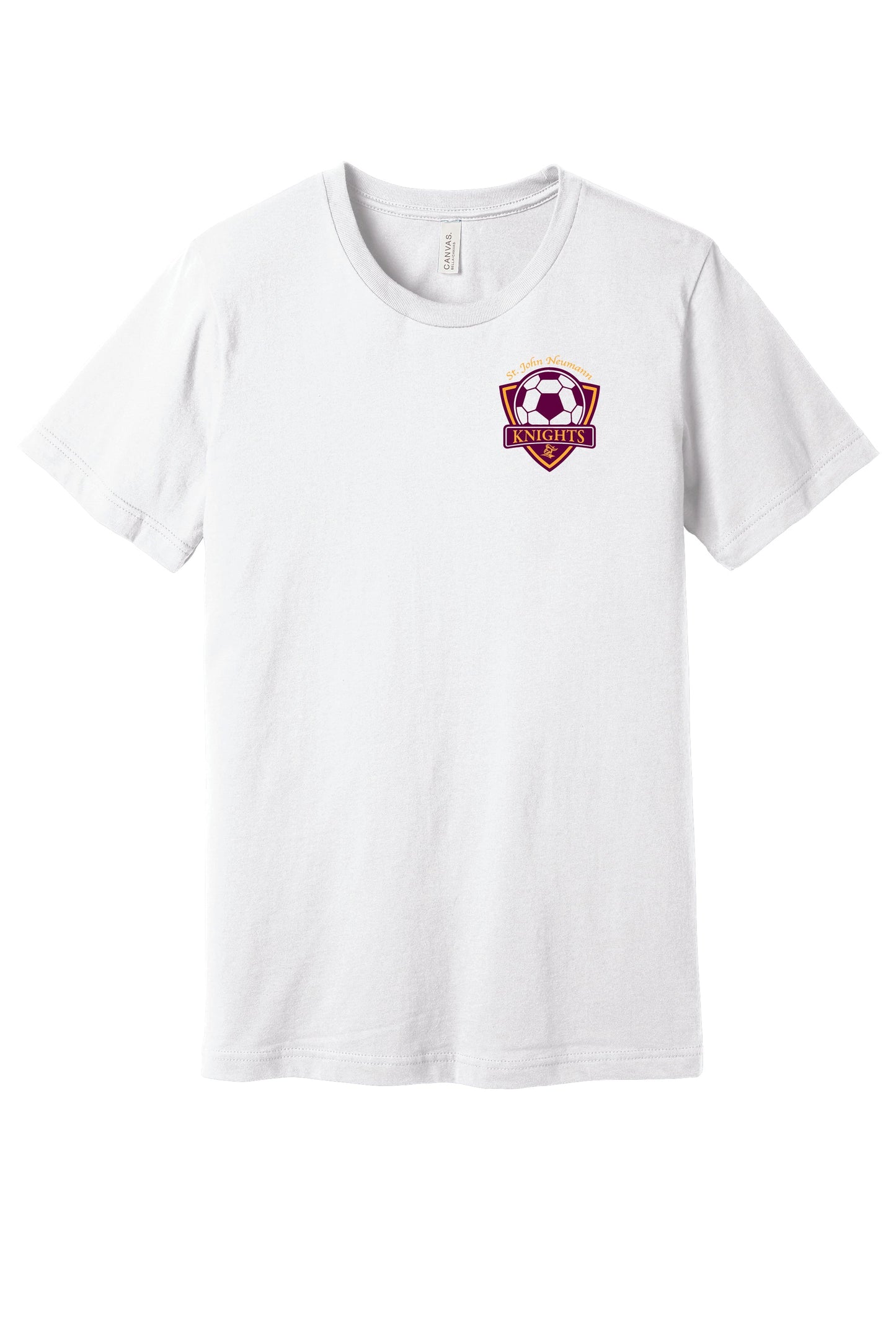 SJN Soccer Short Sleeve Bella Canvas T-Shirt (Youth)