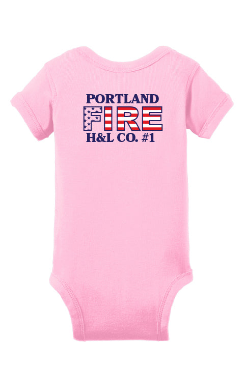 Portland Hook & Ladder Onesie