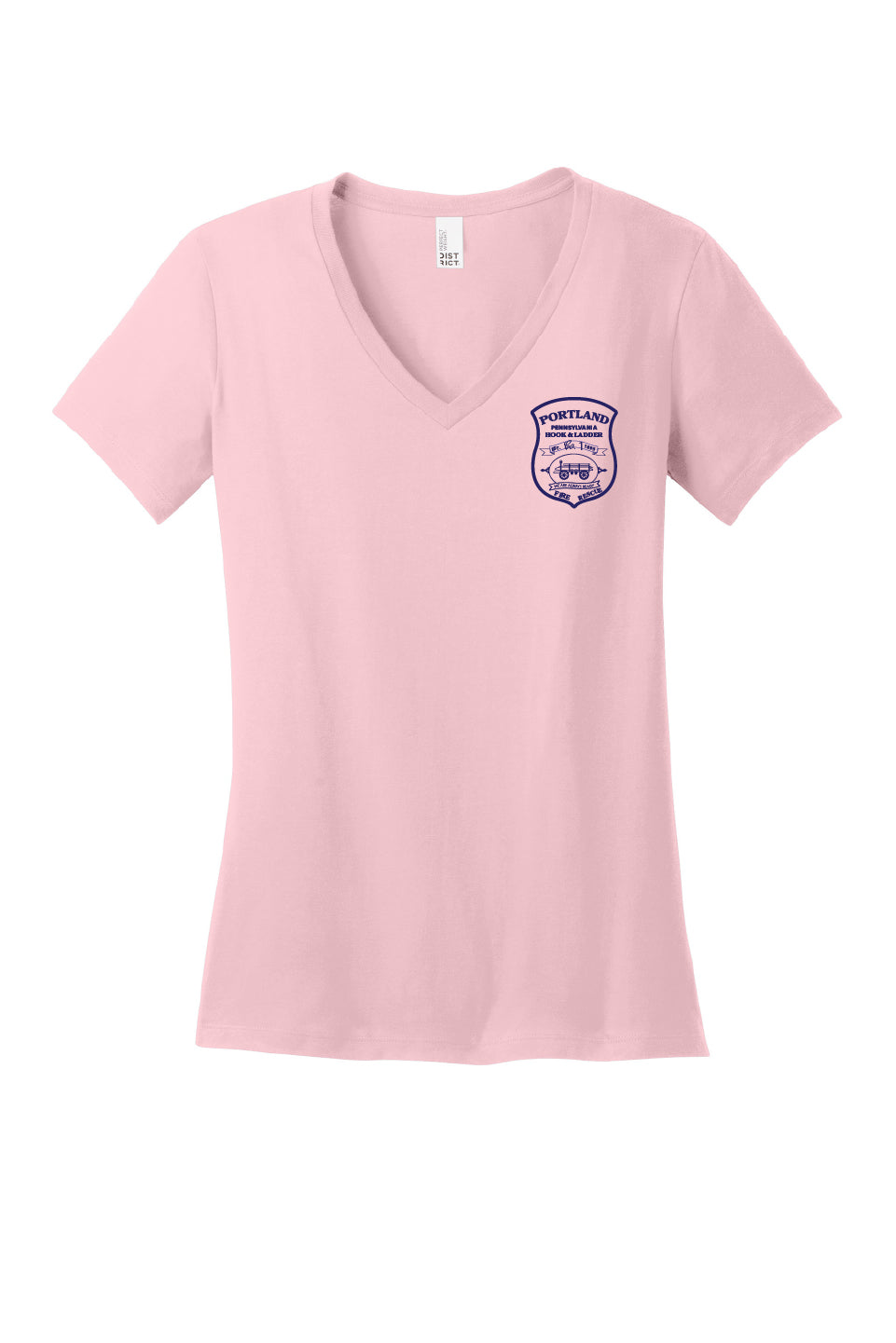 Portland 33 Fire-Rescue-Dive Ladies V-Neck