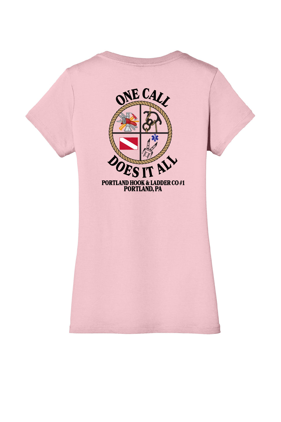 Portland One Call Does it All Ladies V-Neck