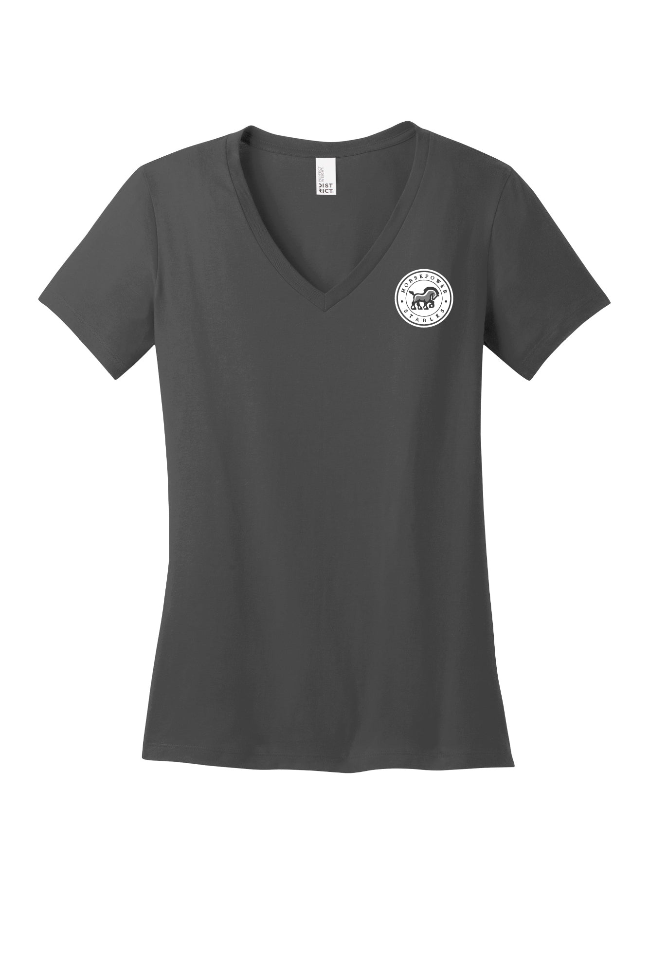 Ladies Horsepower Stables V-Neck