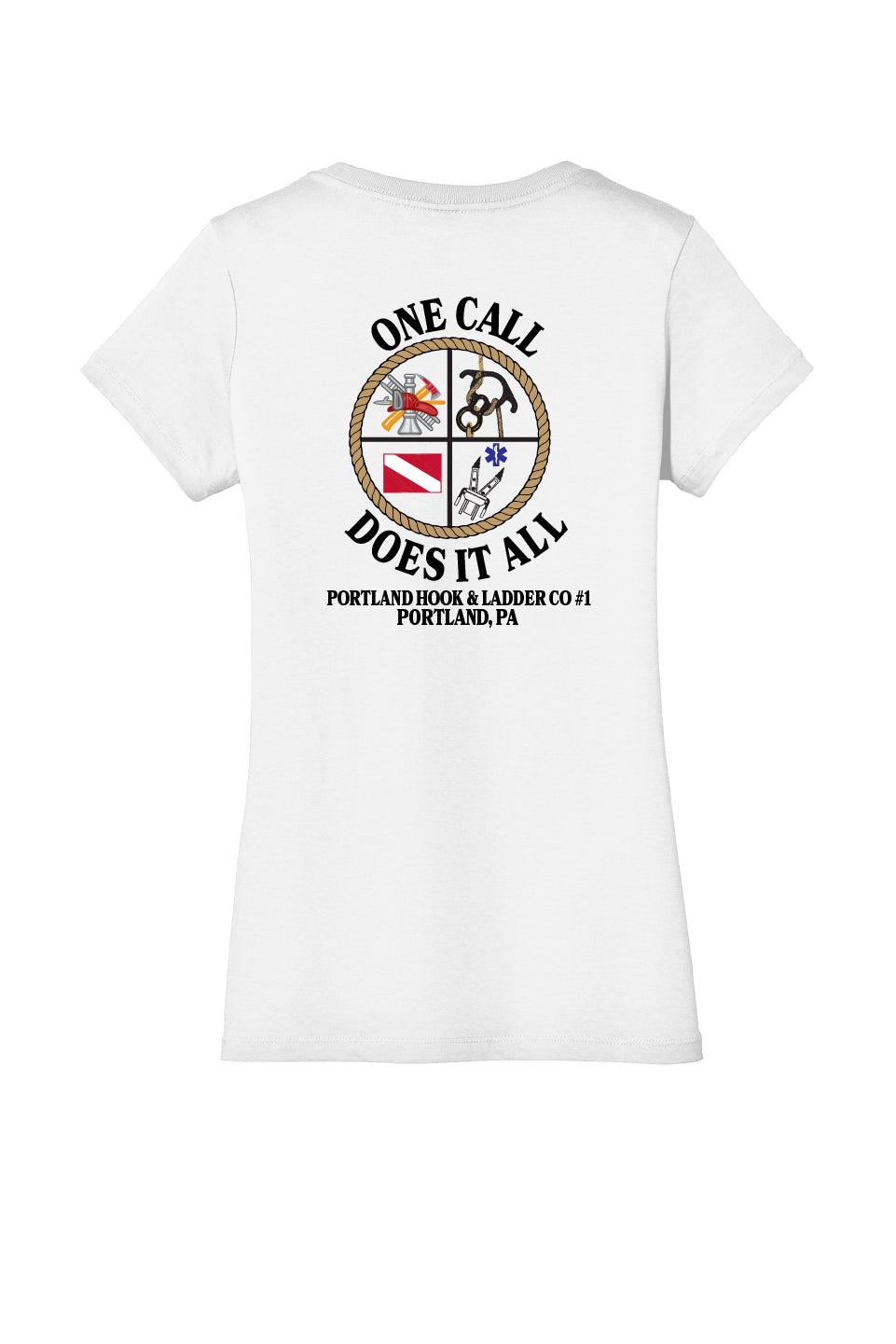 Portland One Call Does it All Ladies V-Neck