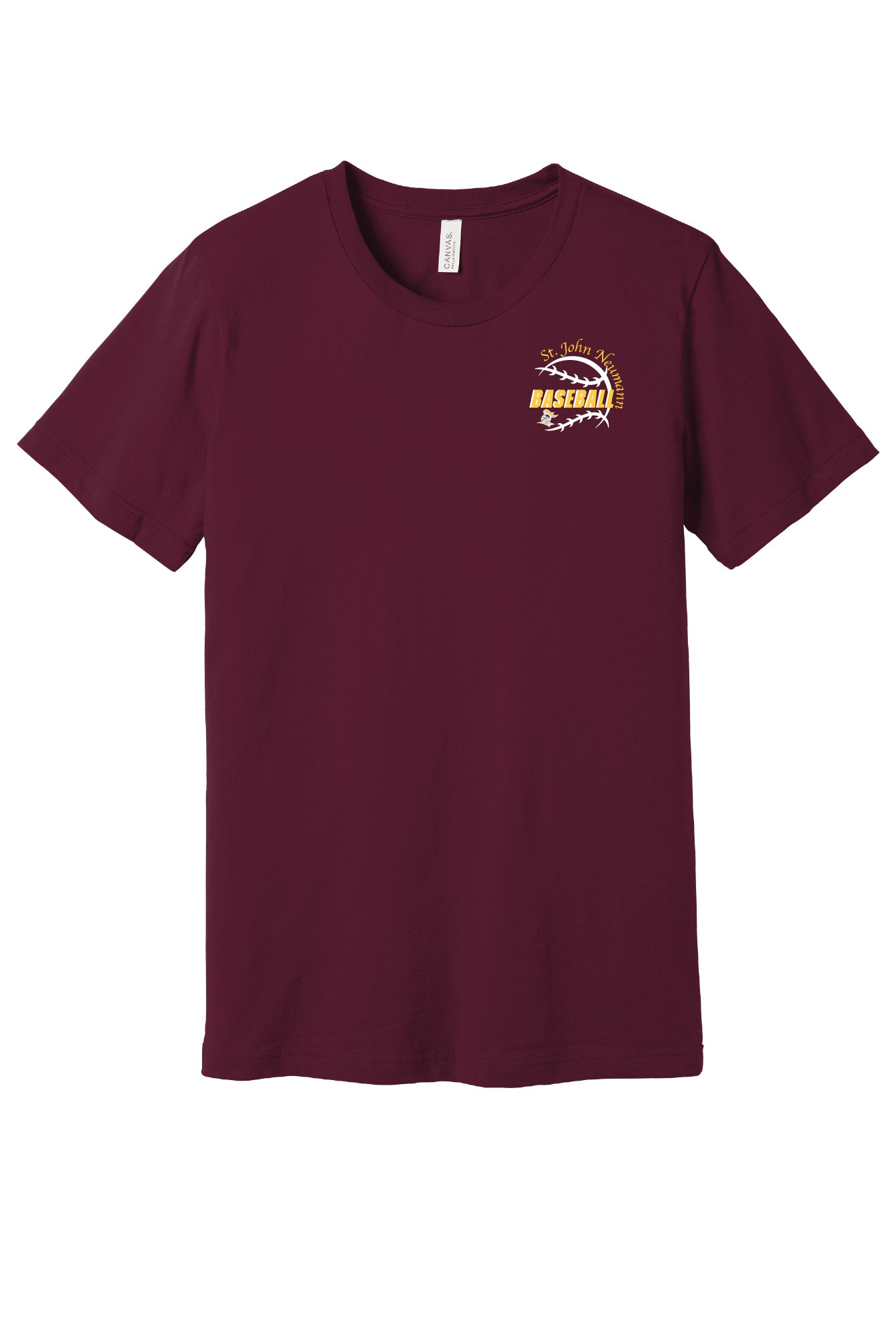 SJN Baseball Short Sleeve Bella Canvas T-Shirt