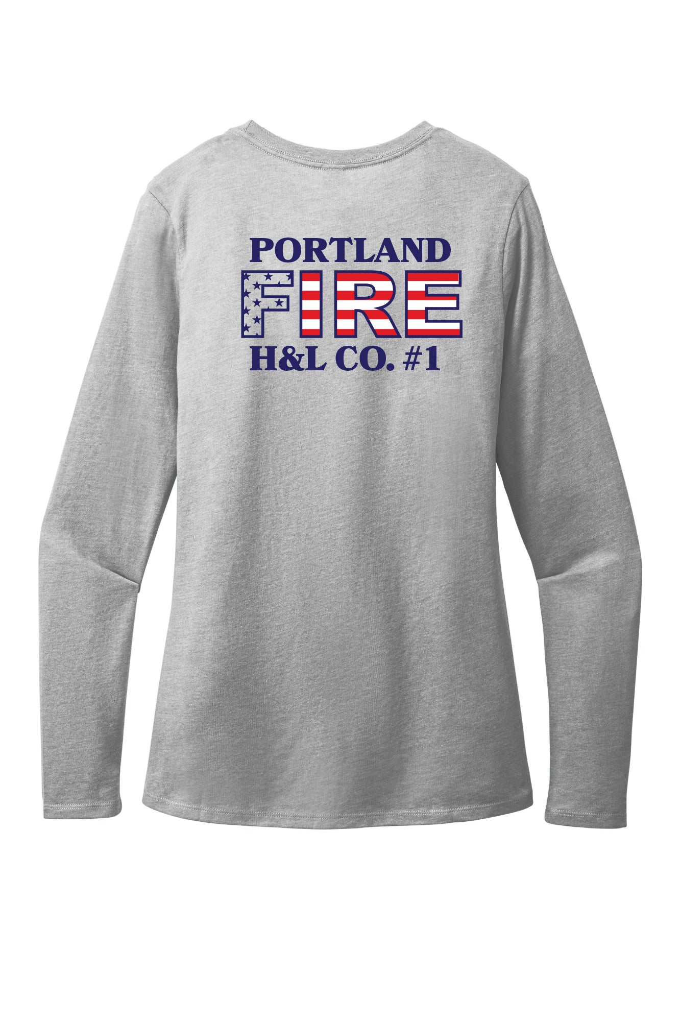 Portland Hook & Ladder Ladies Long Sleeve T-Shirt