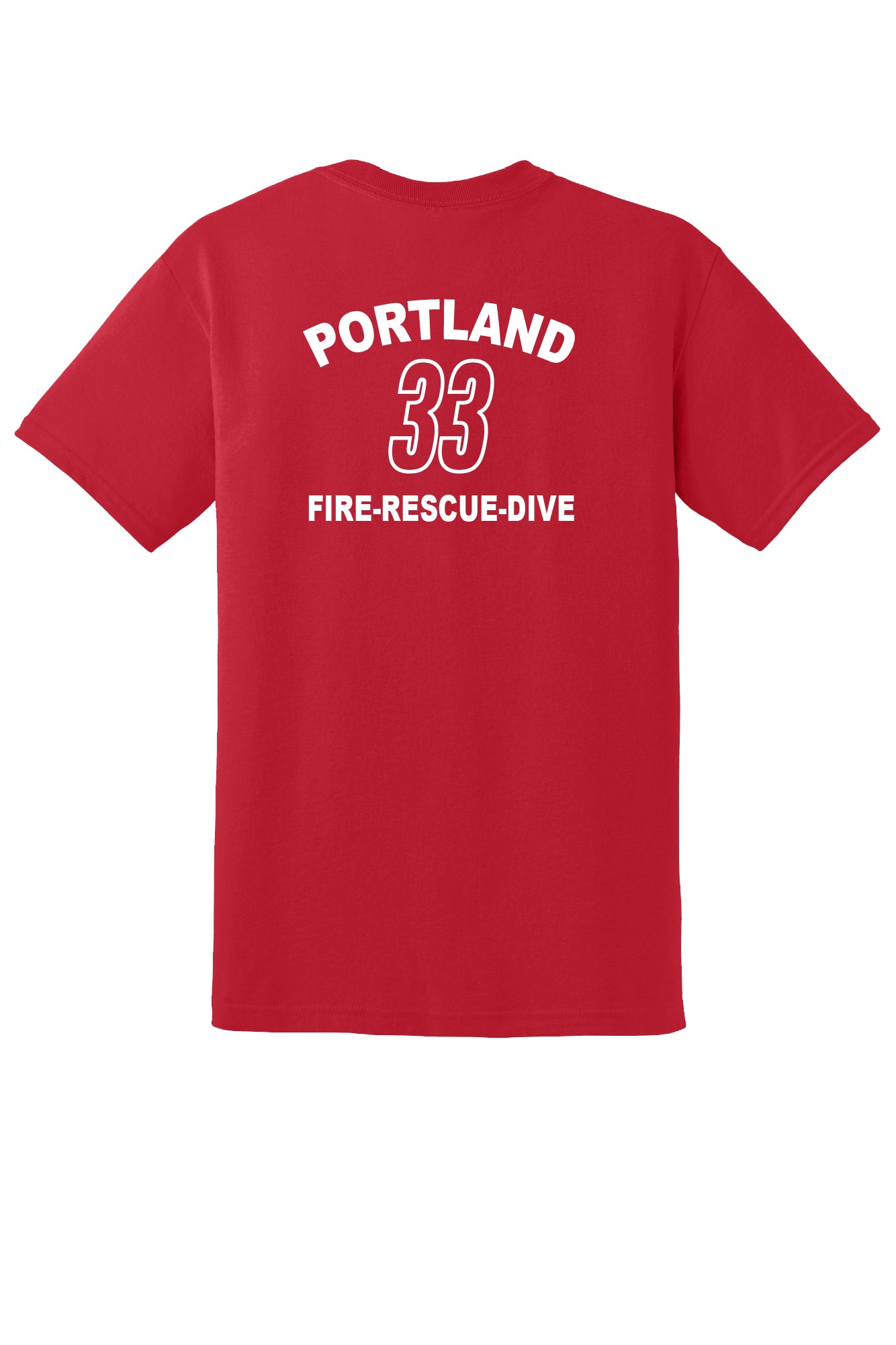 Portland 33 Fire-Rescue-Dive Short Sleeve T-Shirt (Adult)