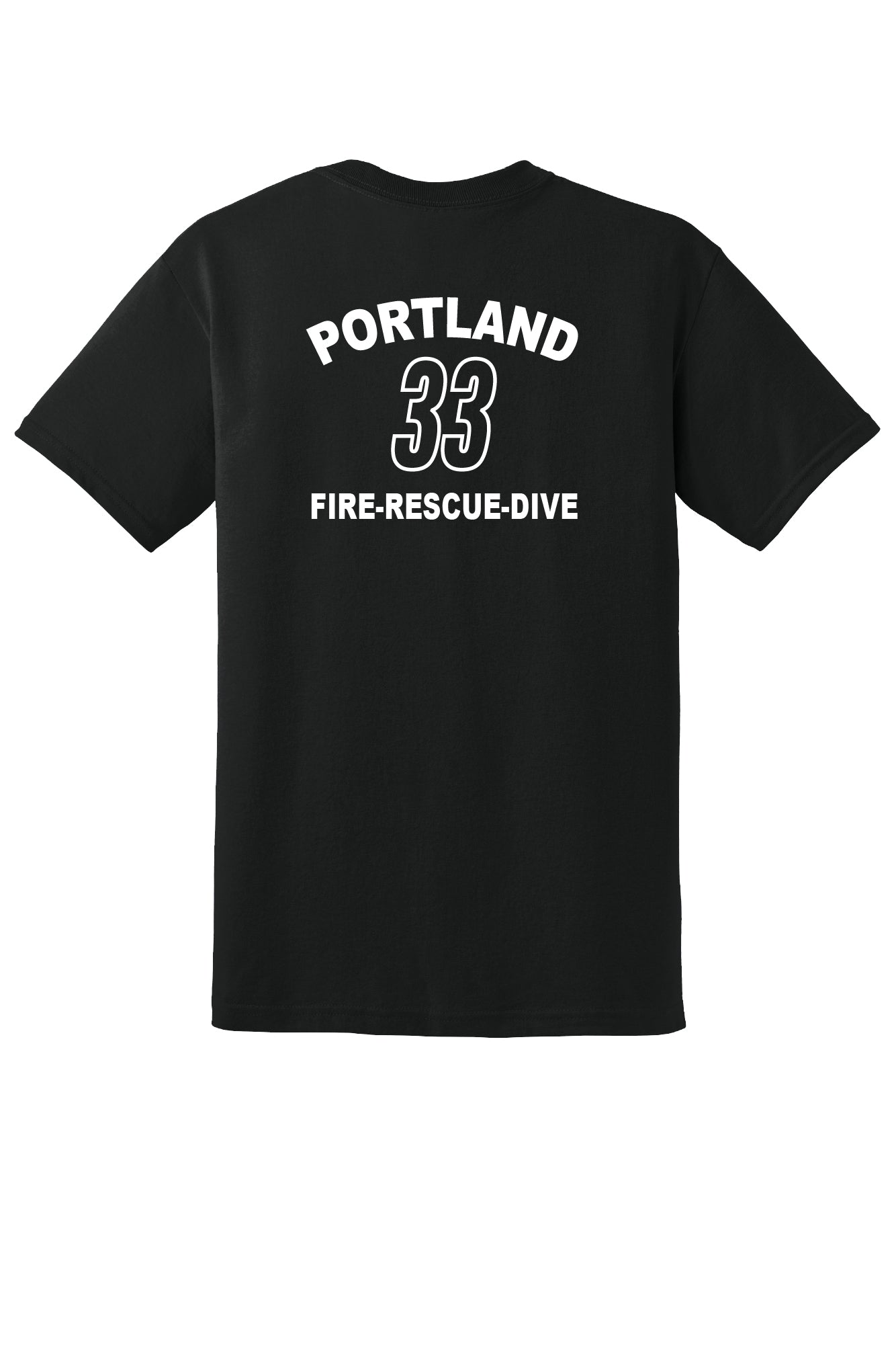 Portland 33 Fire-Rescue-Dive Short Sleeve T-Shirt (Adult)