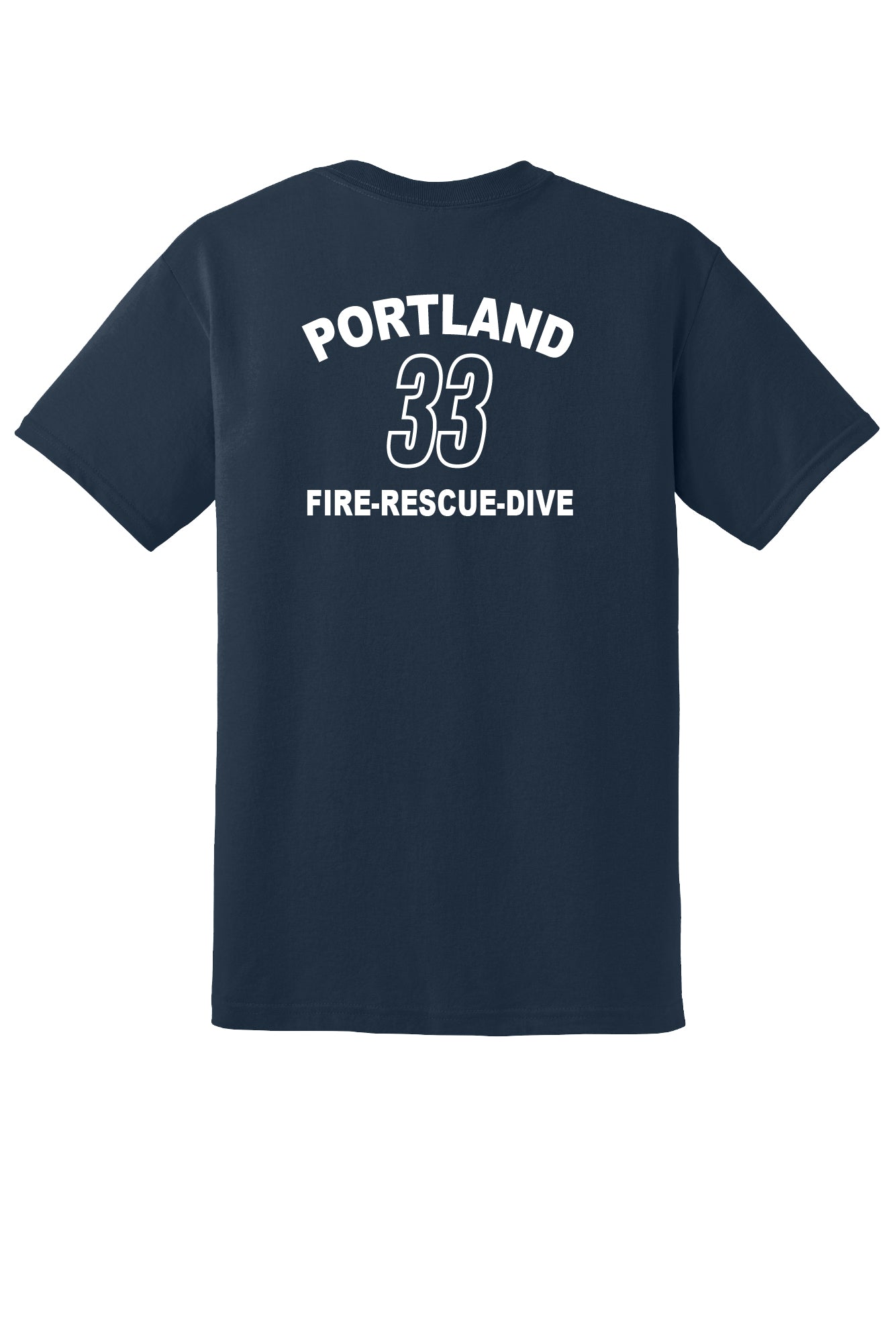 Portland 33 Fire-Rescue-Dive Short Sleeve T-Shirt (Adult)