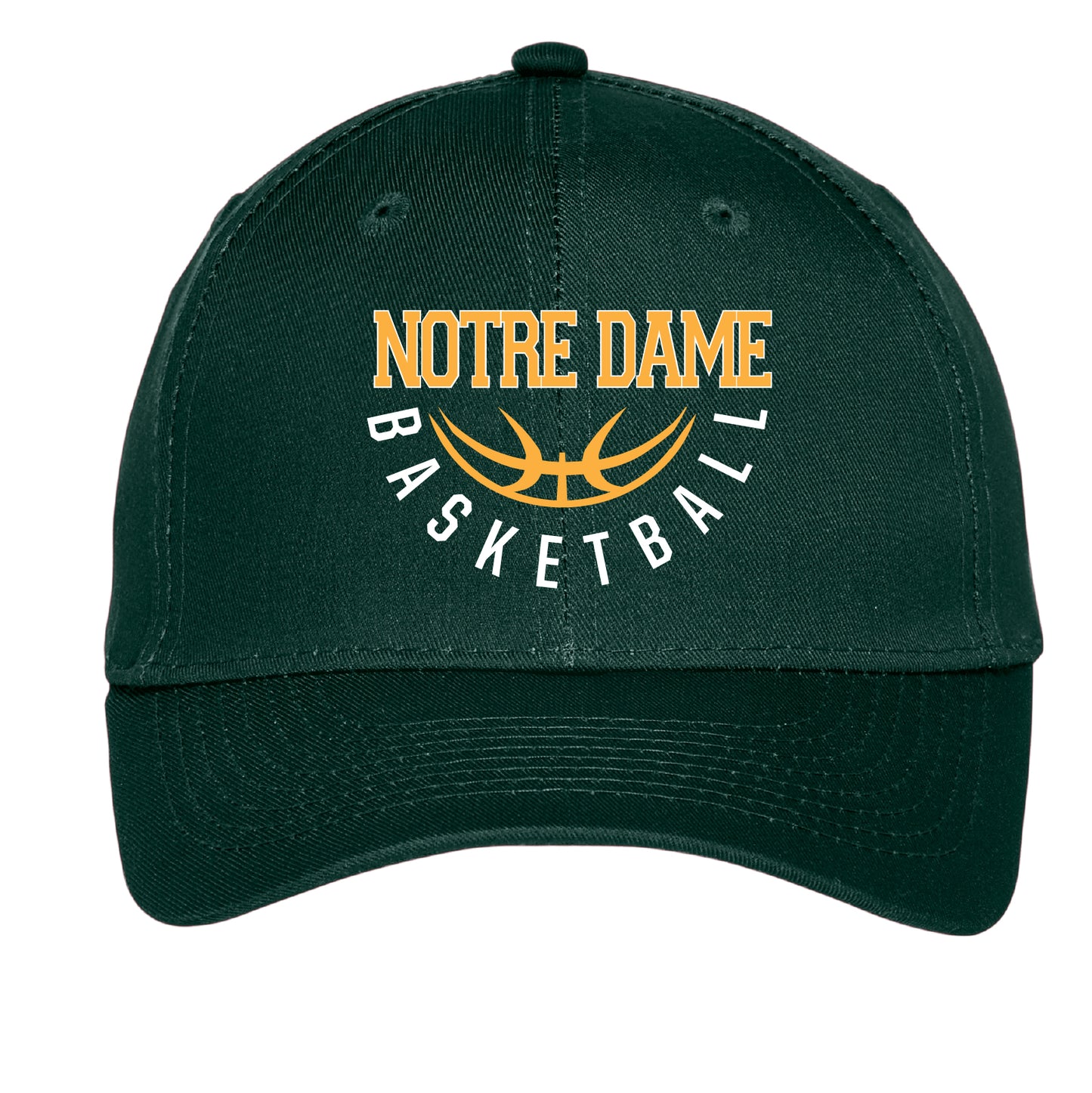 Notre Dame Basketball Twill Cap
