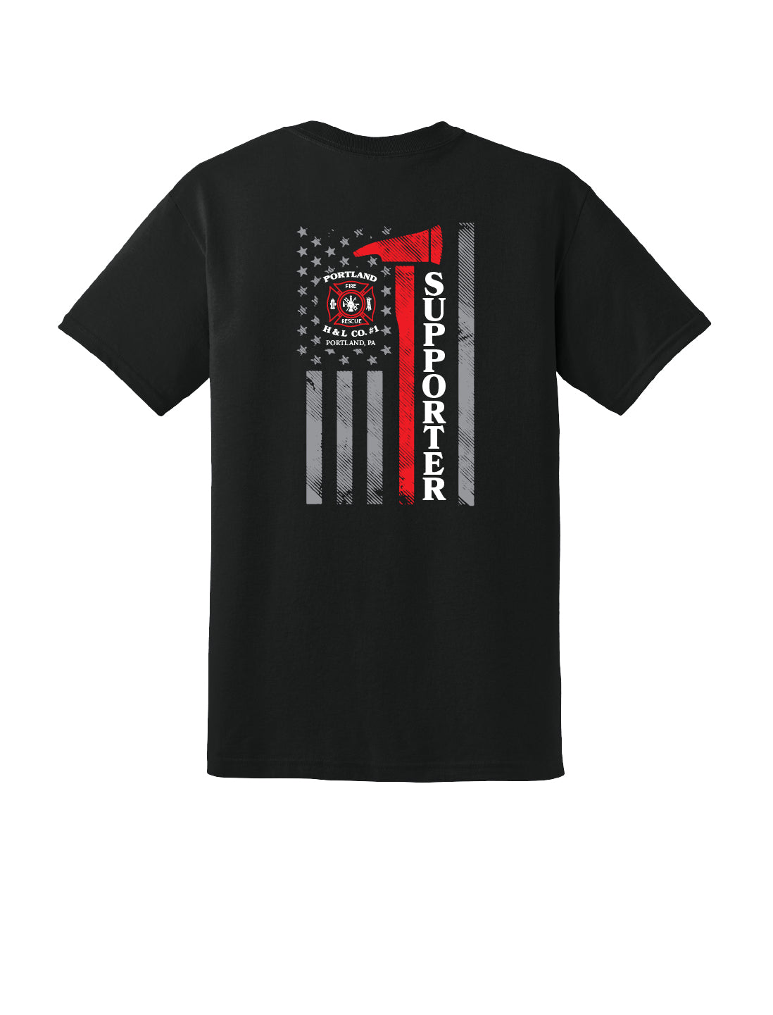 Portland Fire Supporter Short Sleeve T-Shirt (Adult)