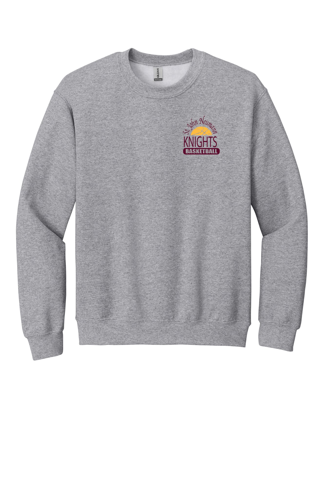 SJN Knights Basketball Crewneck Sweatshirt