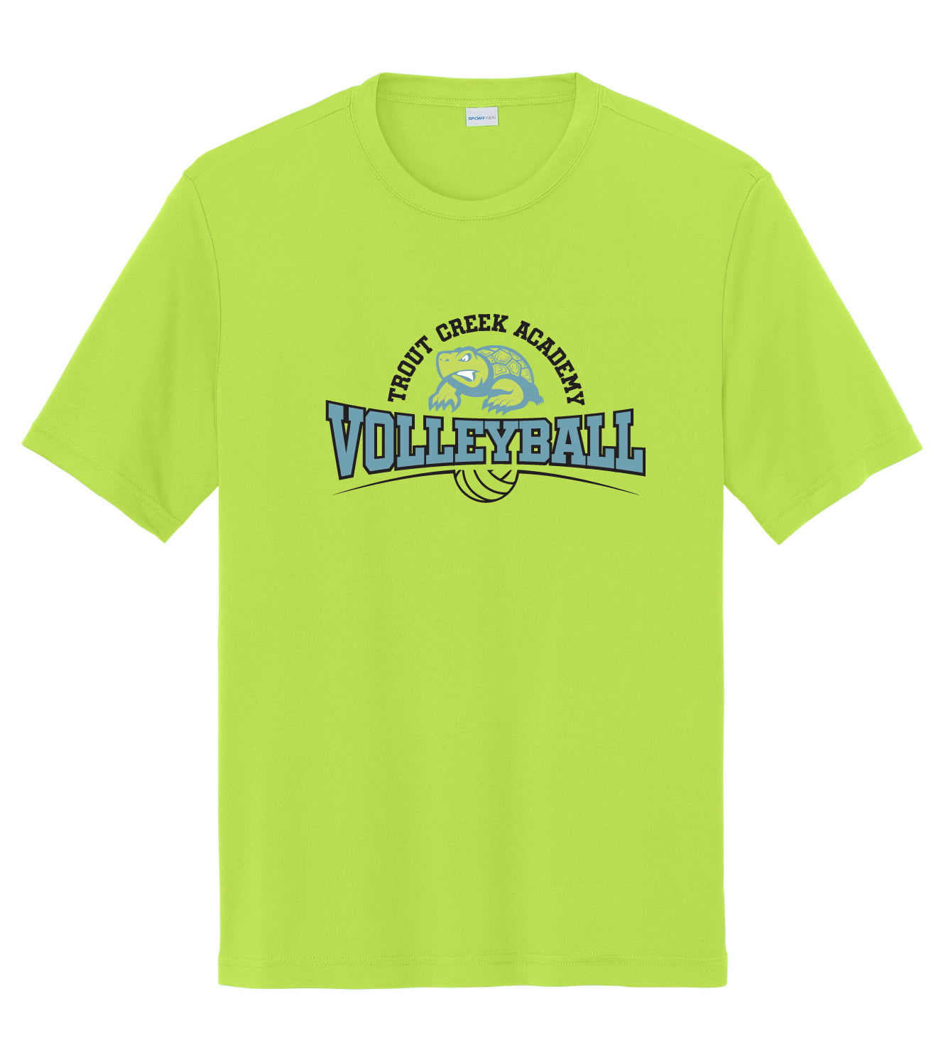 TCA Volleyball Sport Tek Competitor Short Sleeve T-Shirt