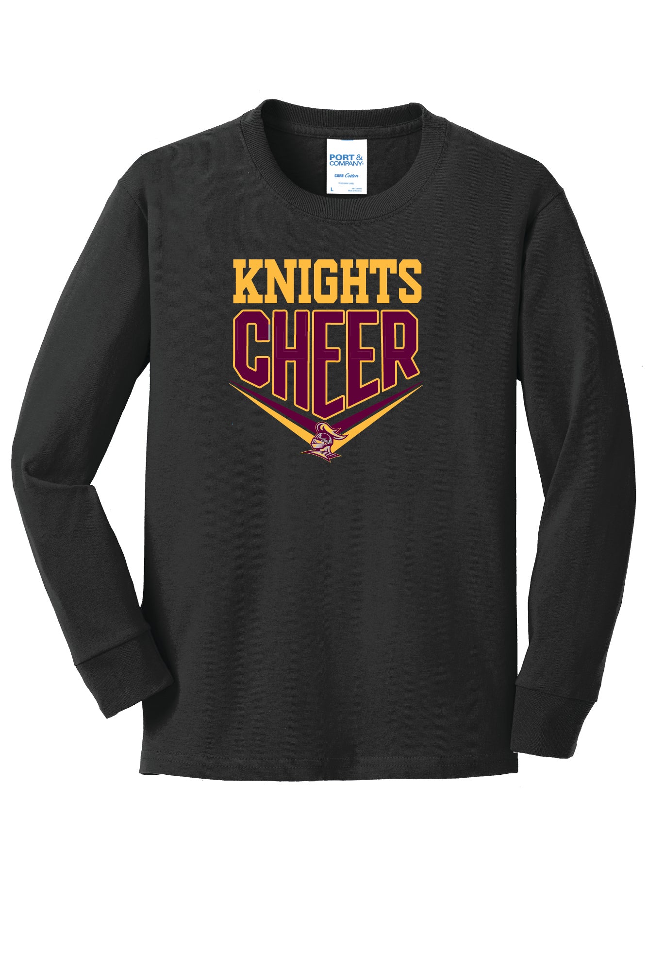 SJN Knights Cheer Long Sleeve T-Shirt (Youth)