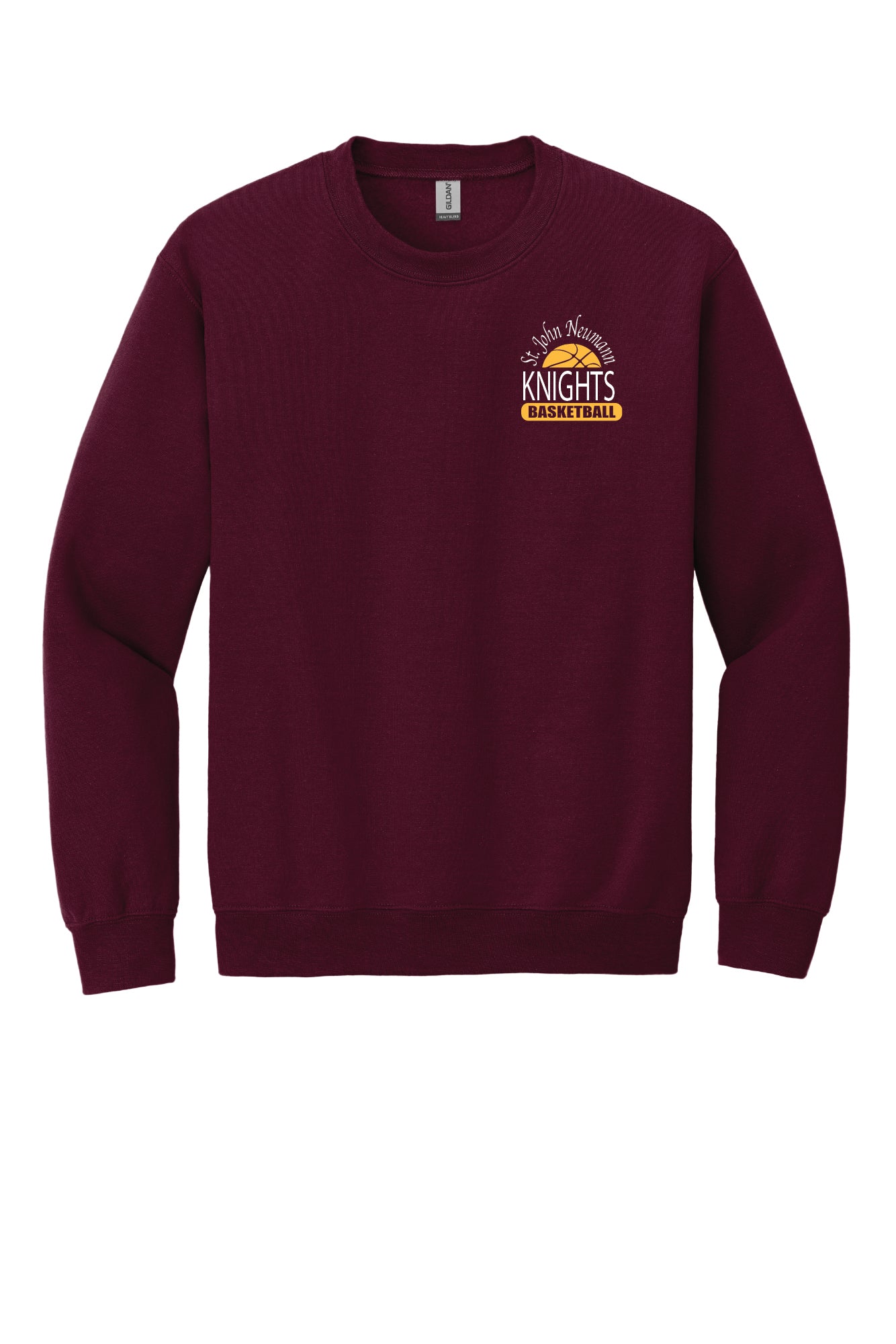 SJN Knights Basketball Crewneck Sweatshirt