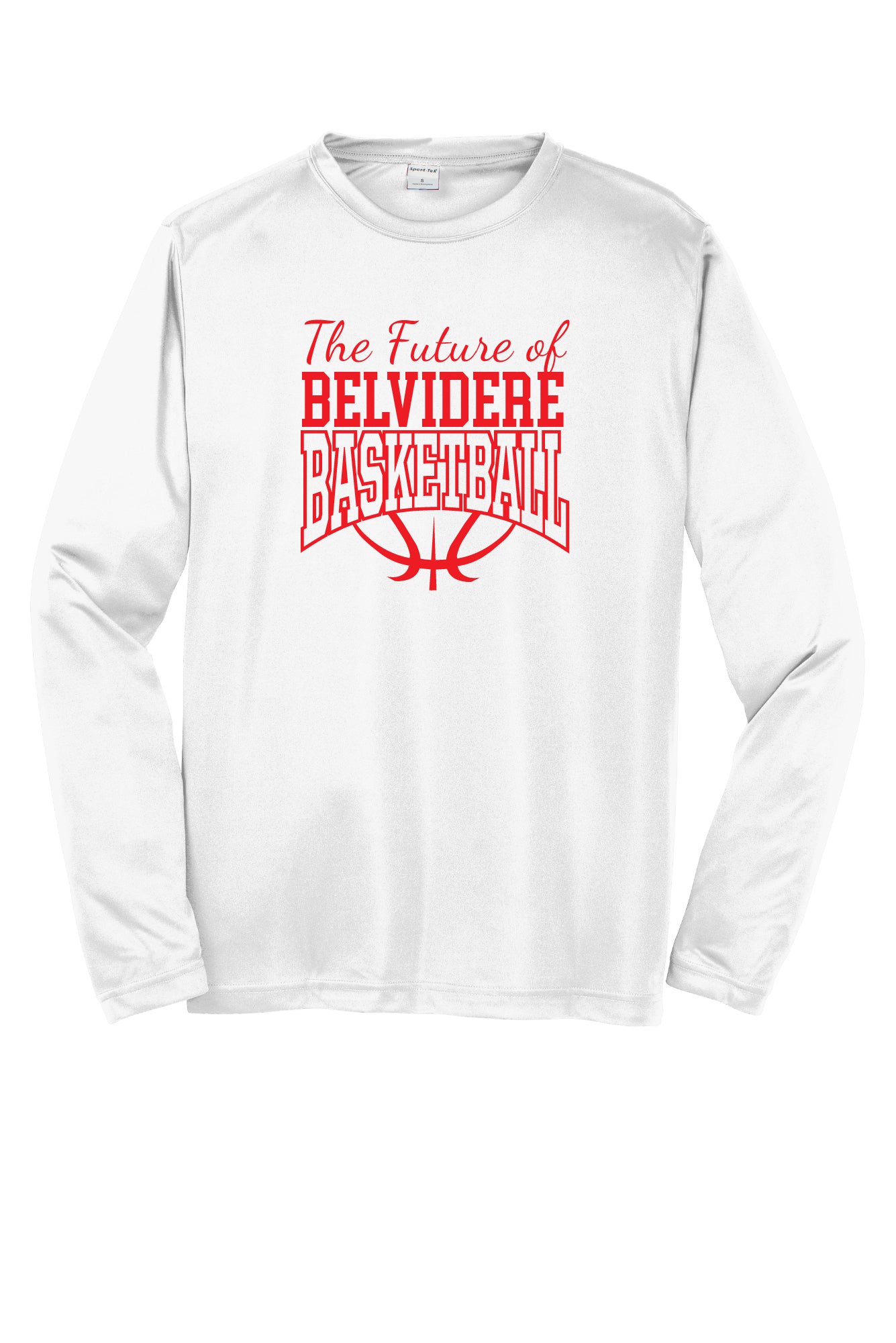 Belvidere Basketball Sport Tek Competitor Long Sleeve Shooter Shirt