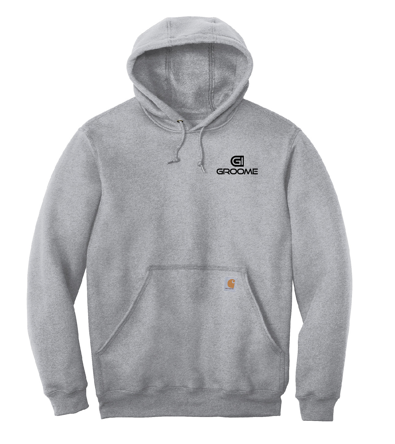 Carhartt ® Midweight Hooded Sweatshirt with Embroidered Logo