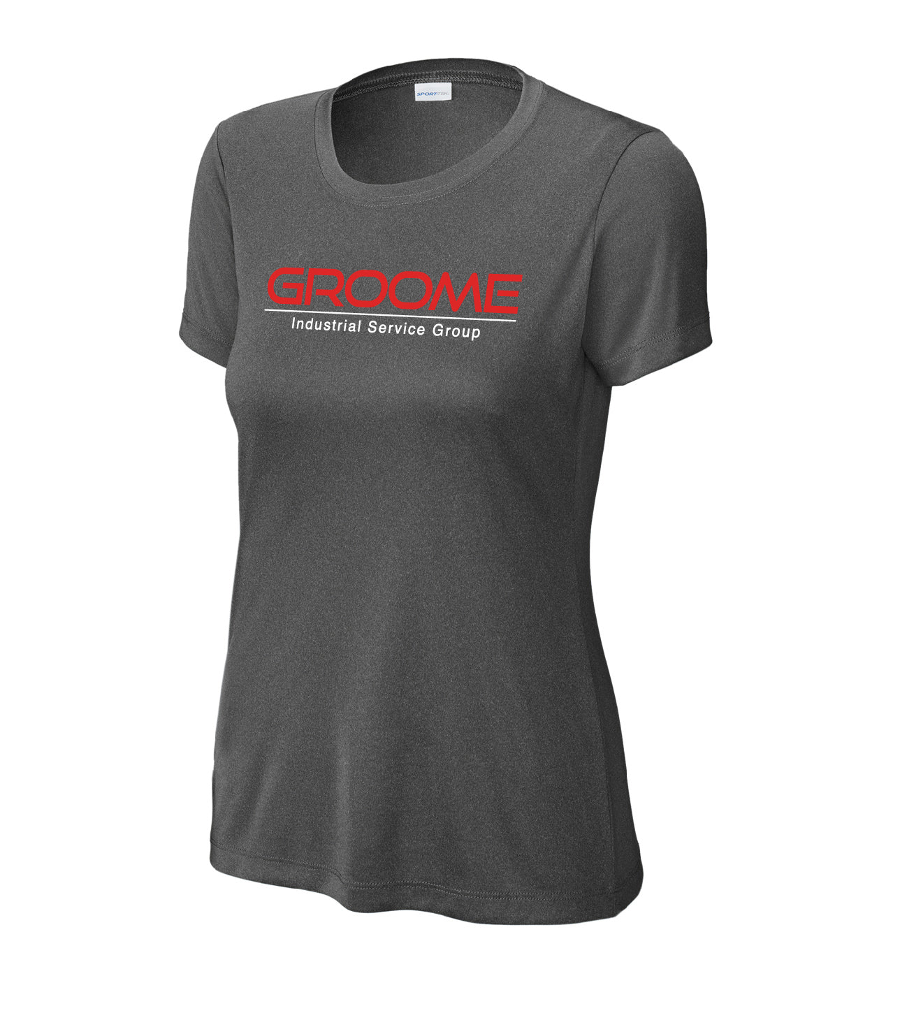 Sport-Tek® Women's PosiCharge® Competitor™ Tee - Large Logo Front