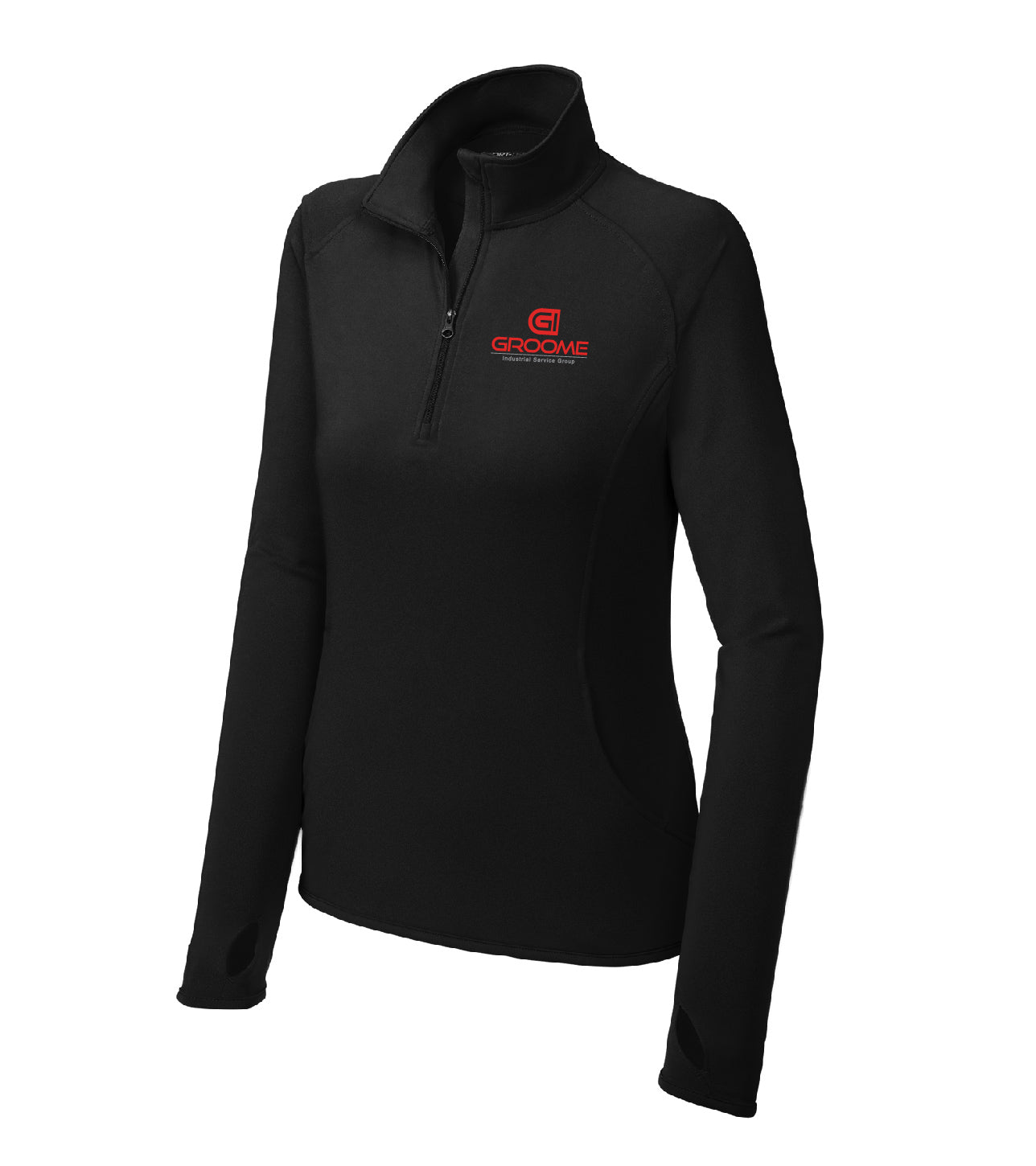Sport-Tek® Women's Sport-Wick® Stretch 1/4-Zip Pullover