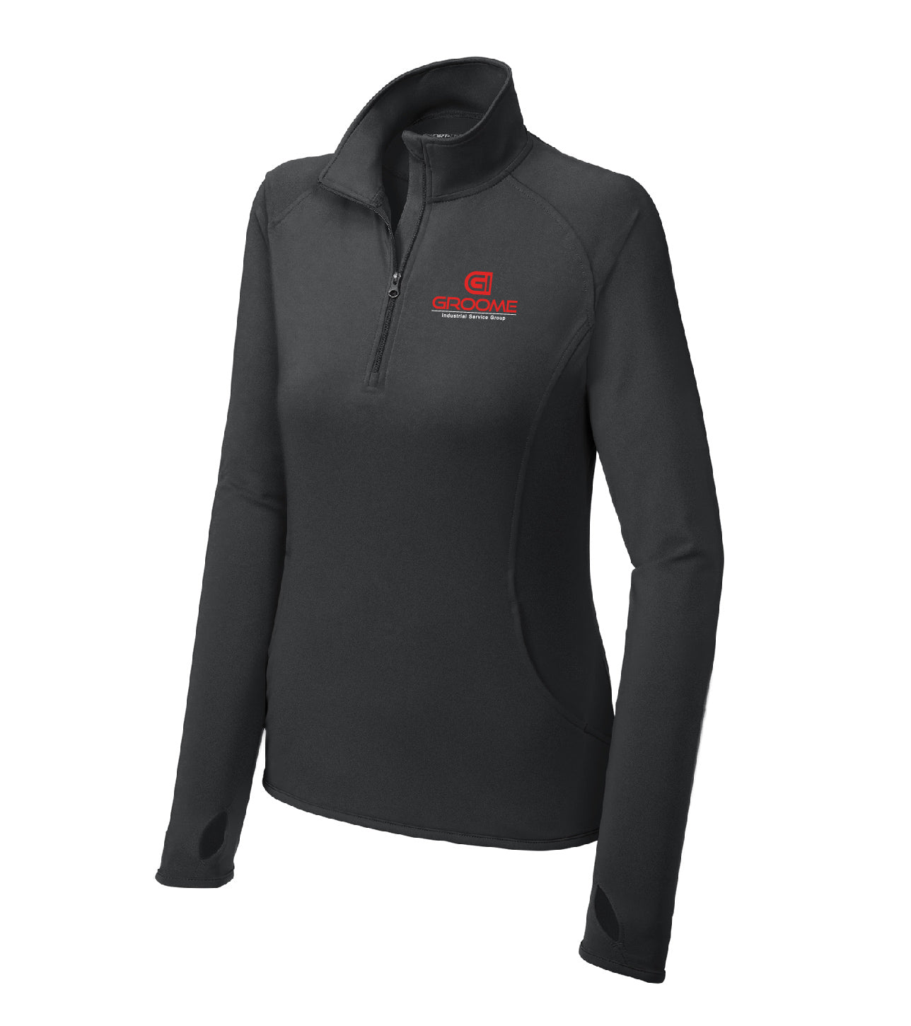 Sport-Tek® Women's Sport-Wick® Stretch 1/4-Zip Pullover